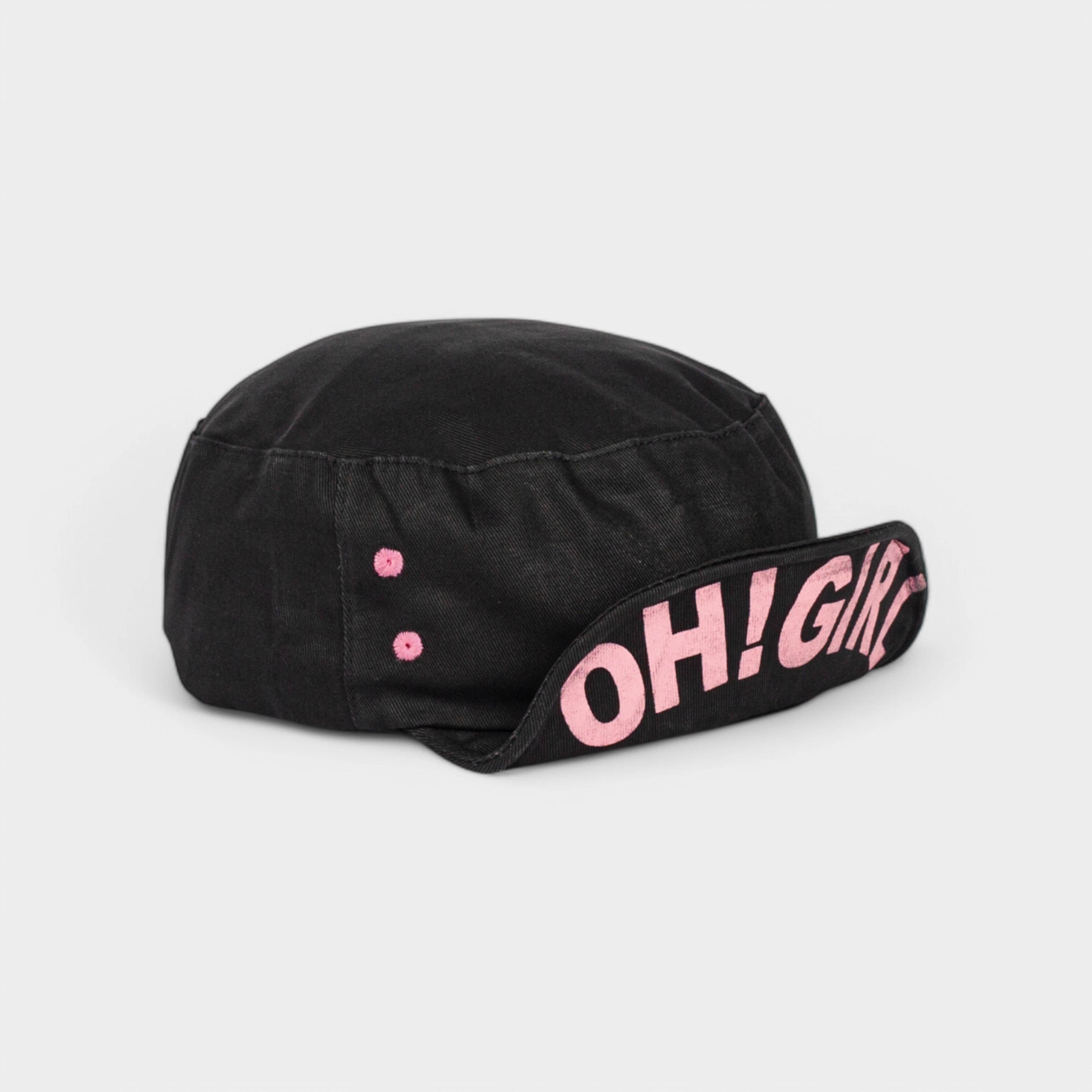 OH! GIRL Gulf Pattern ACRYLIC BASIC CAP