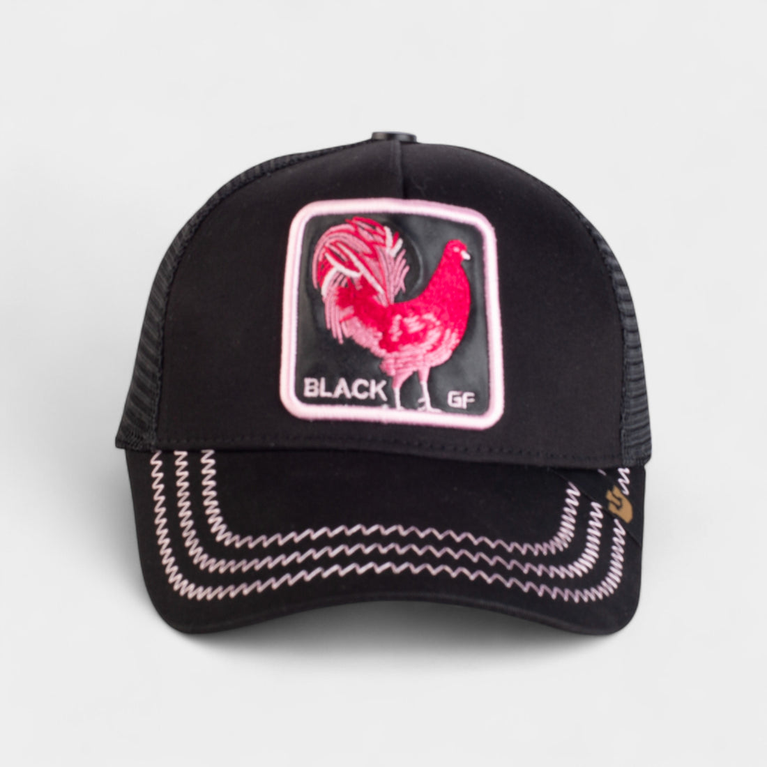 BLACK GF TRUCKER HAT