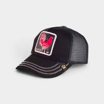 BLACK GF TRUCKER HAT