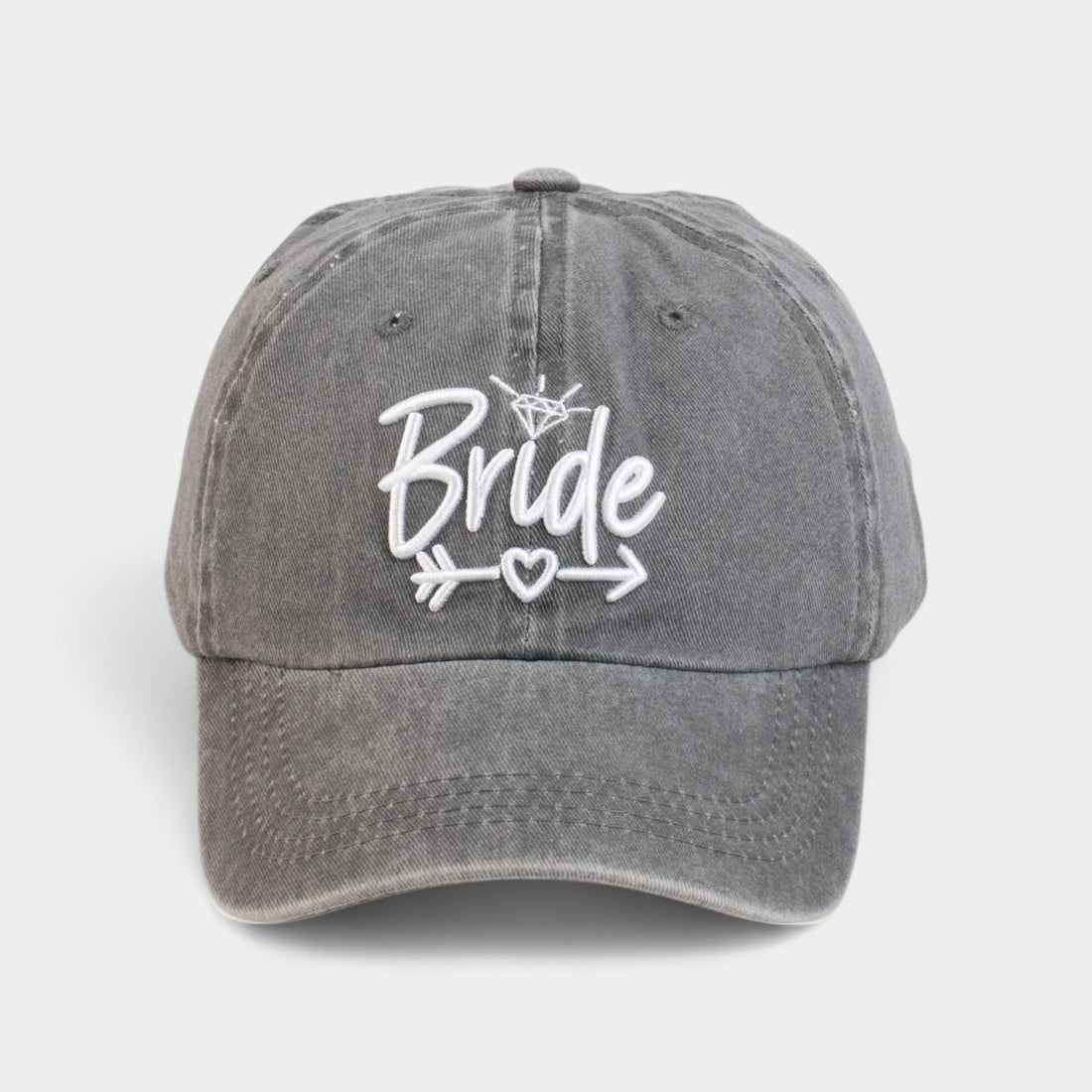 BRIDE WASHED COTTON CAP