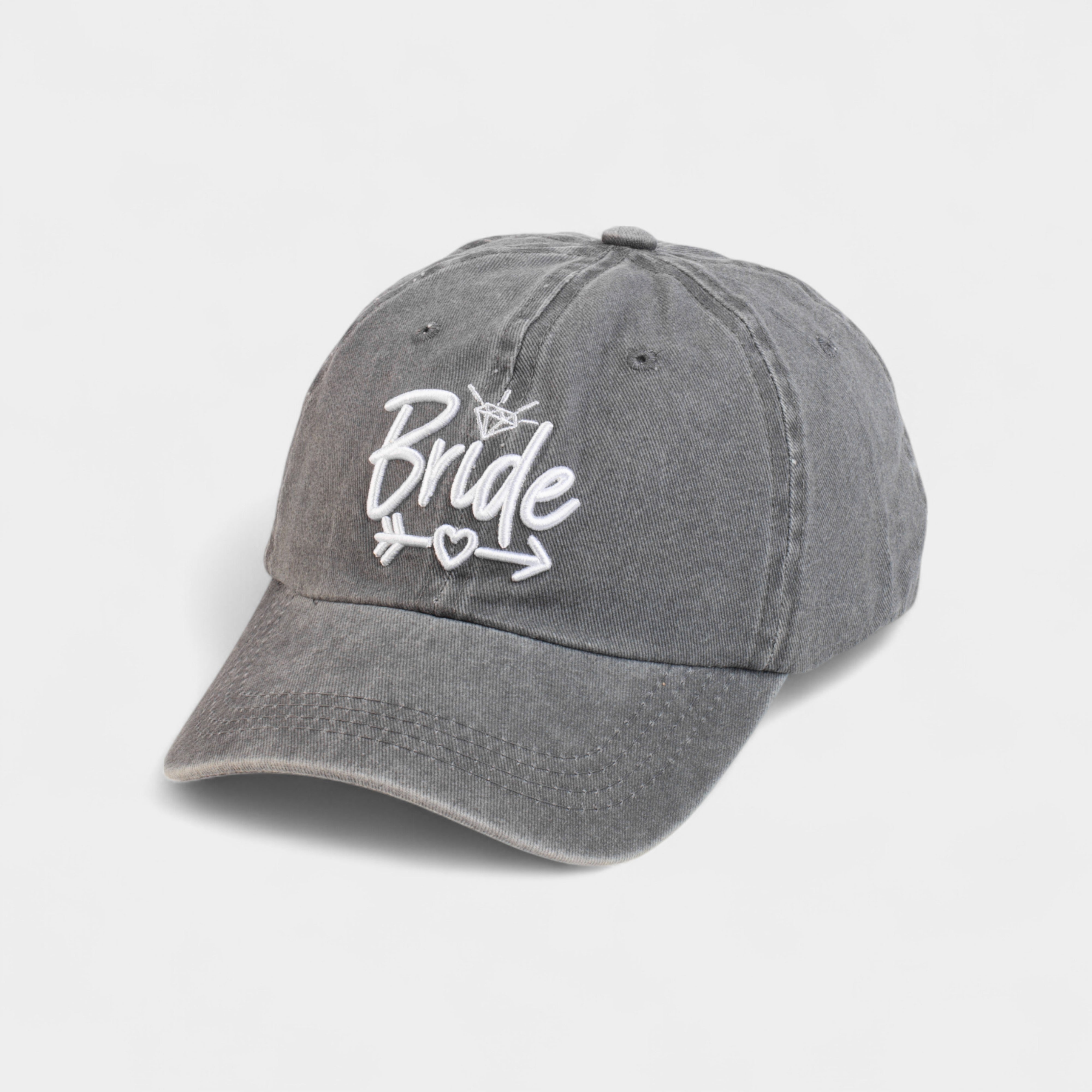 BRIDE WASHED COTTON CAP