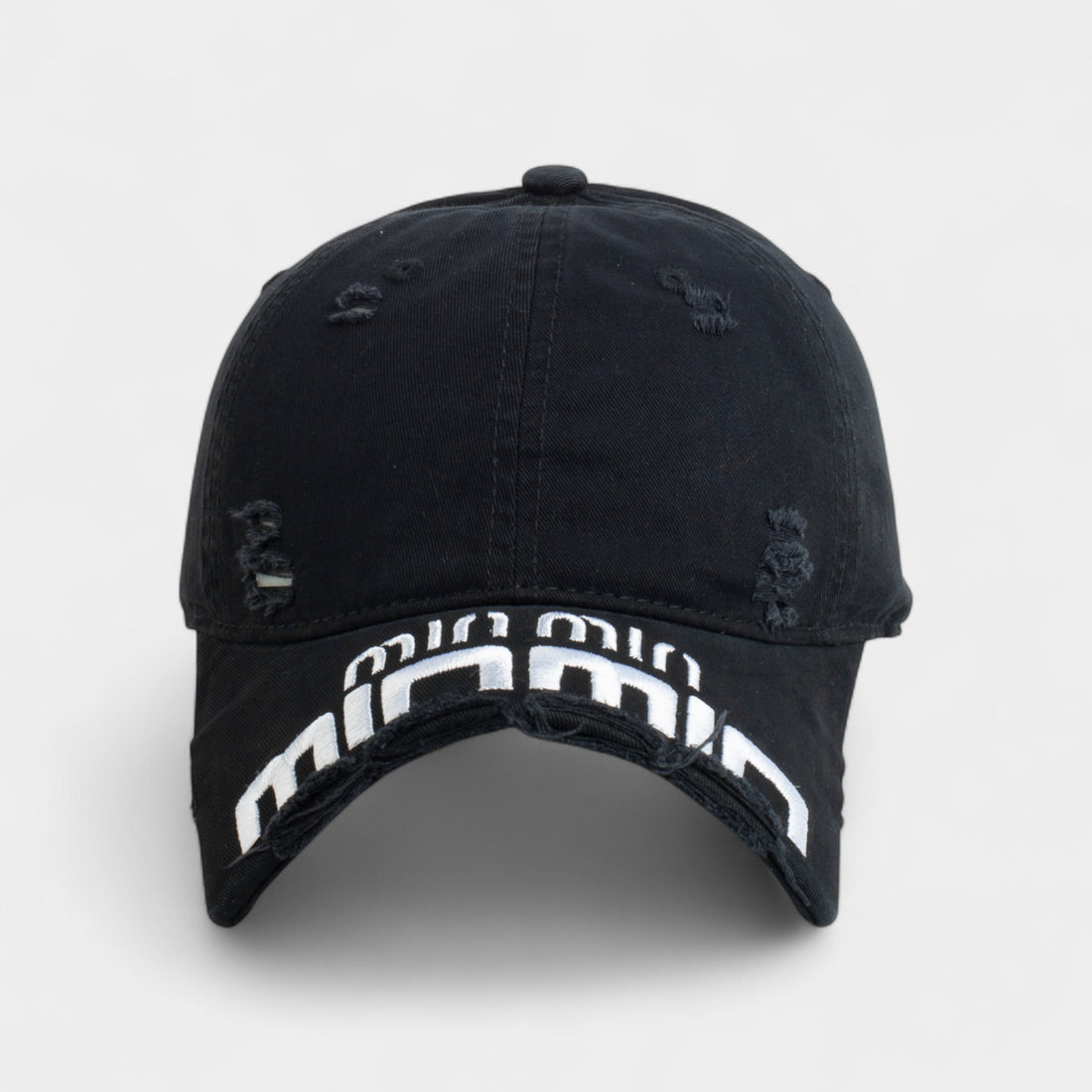 MIU MIU CUTTING COTTON CAP