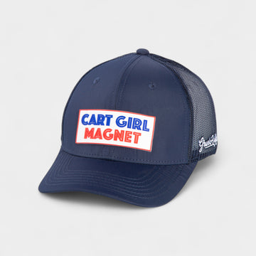 CART GIRL MAGNET SNAP BACK CAP