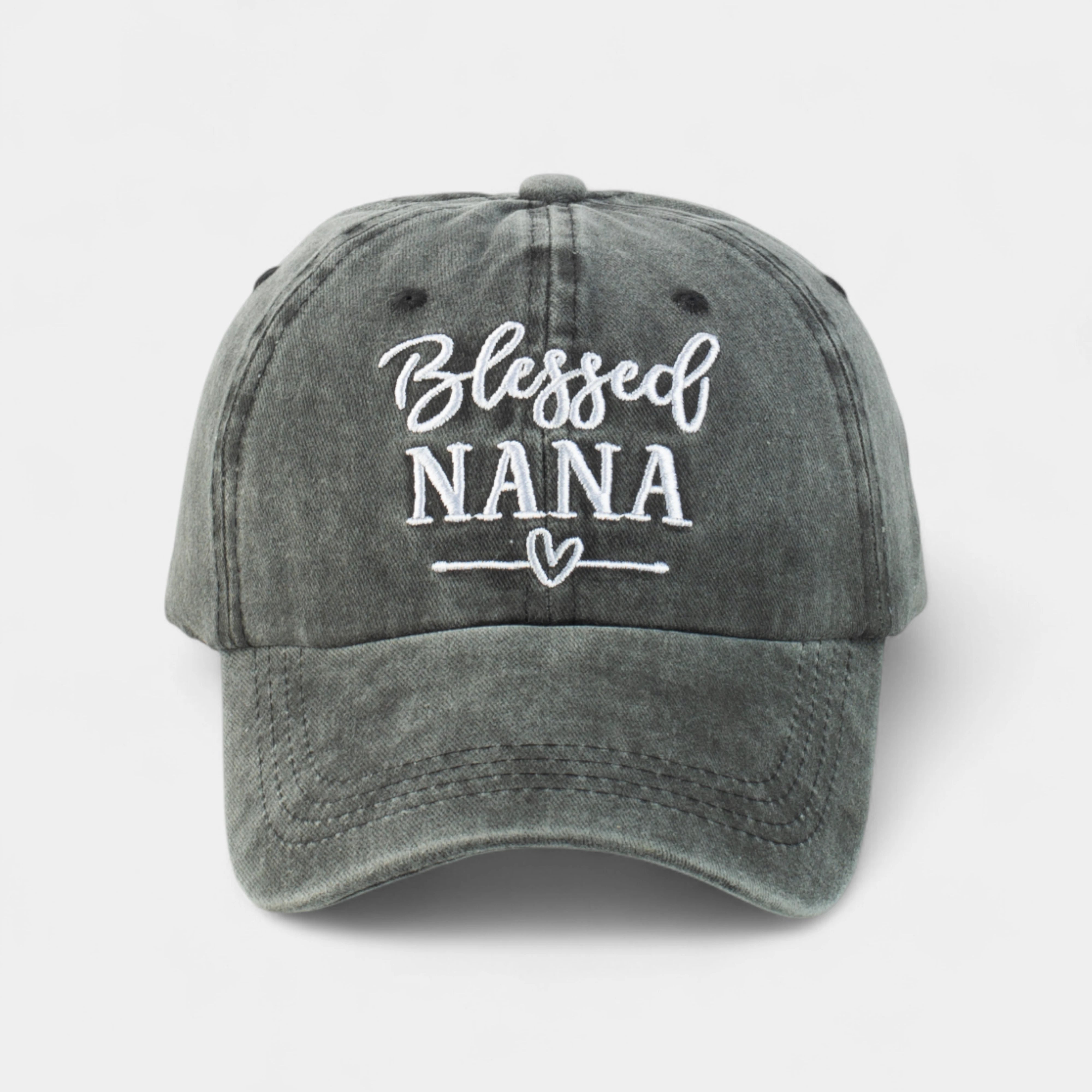 BLESSED NANA WASHED COTTON CAP