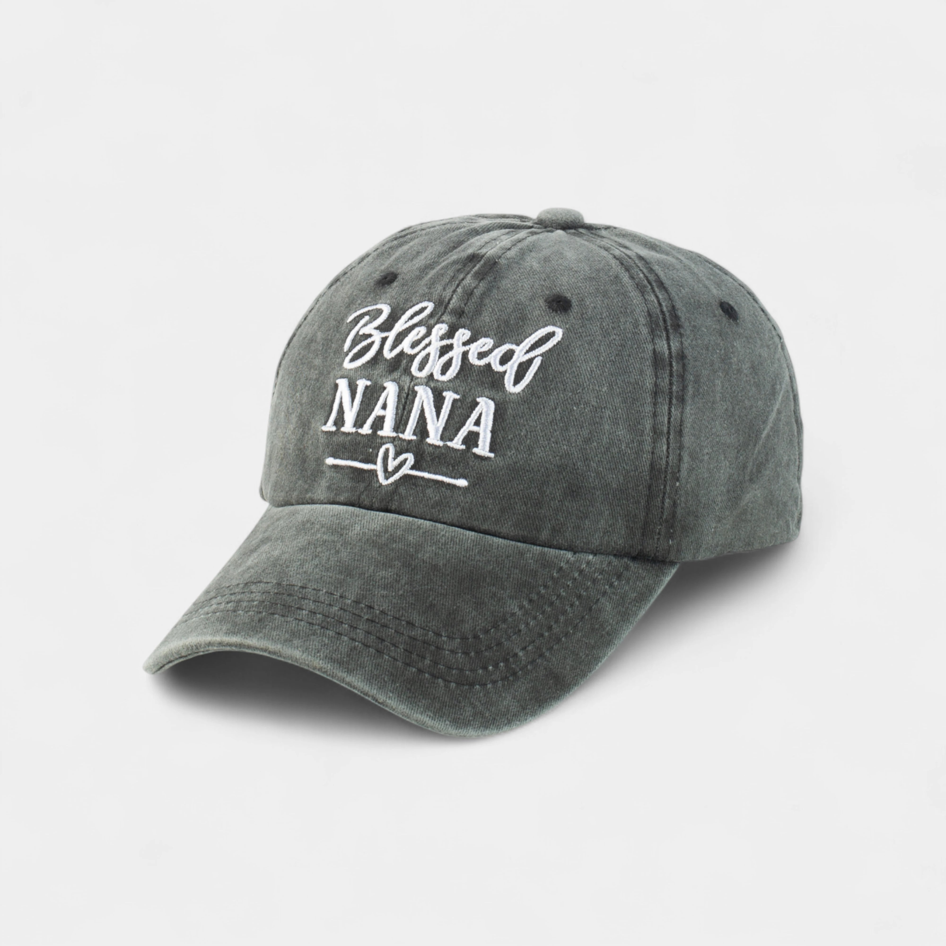 BLESSED NANA WASHED COTTON CAP