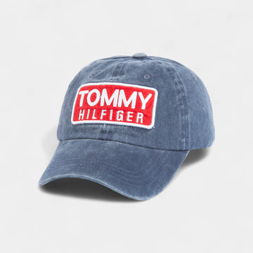 قبعة Tommy Hilfiger قطن مغسول
