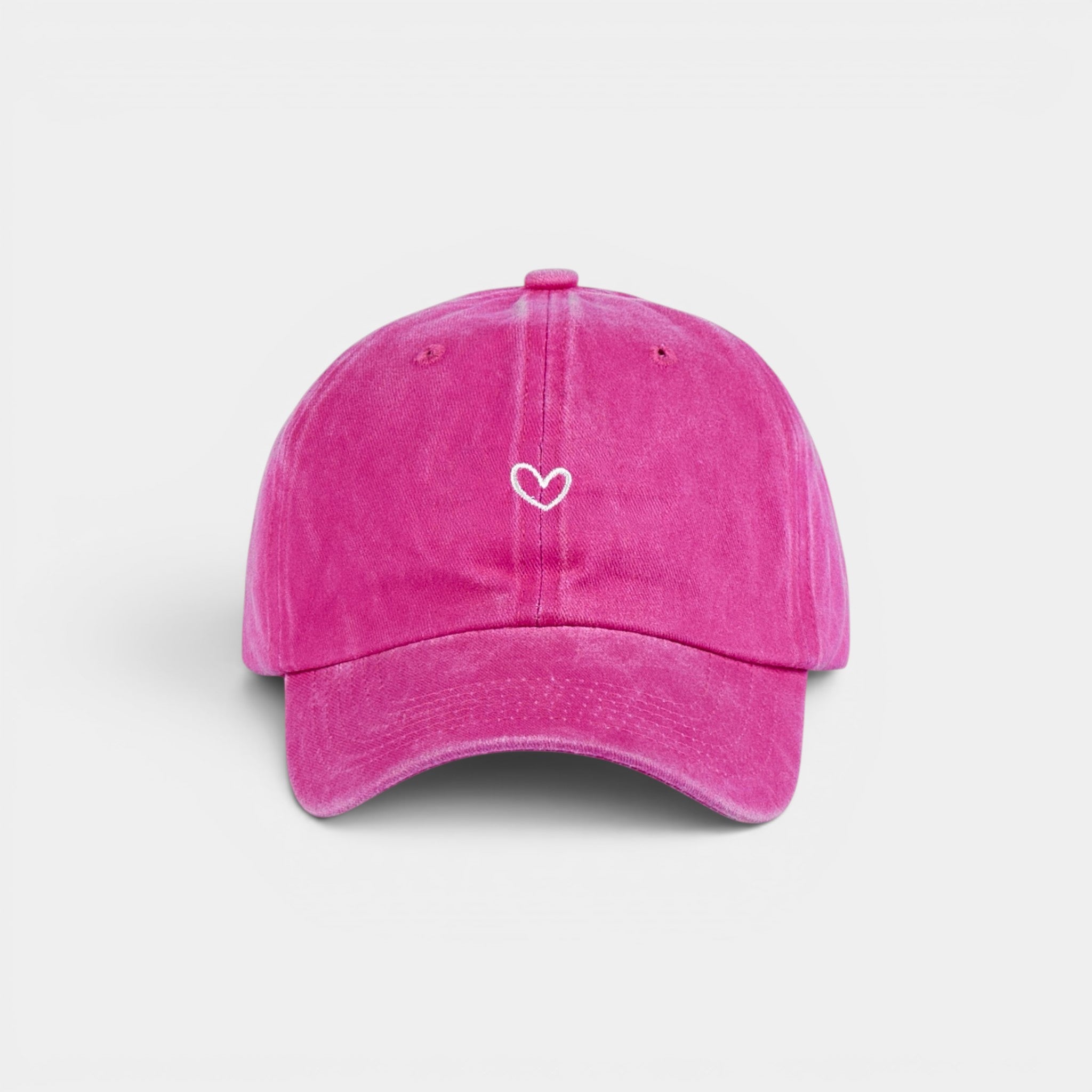 Red Heart Washed Dad Hat