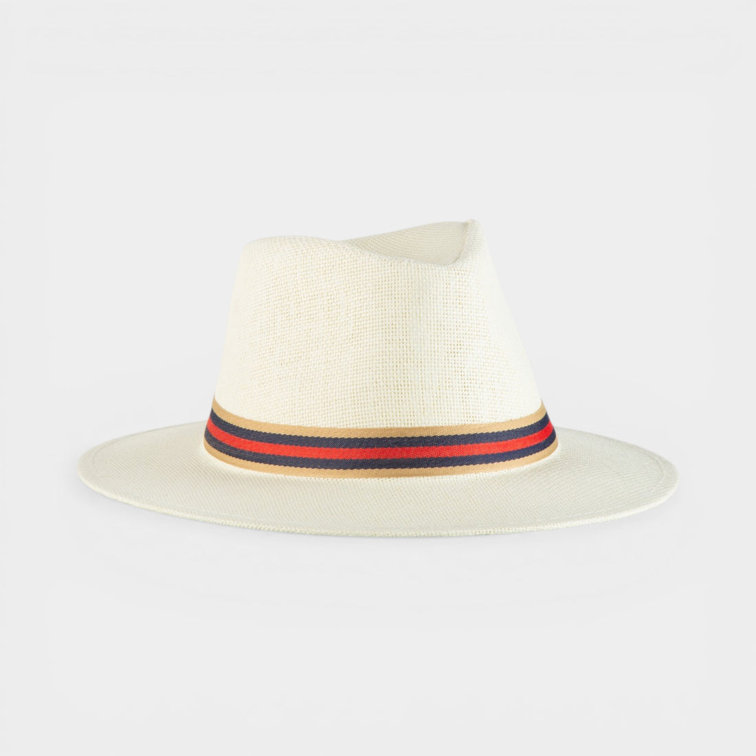 ICONIC STRAW FEDORA HAT