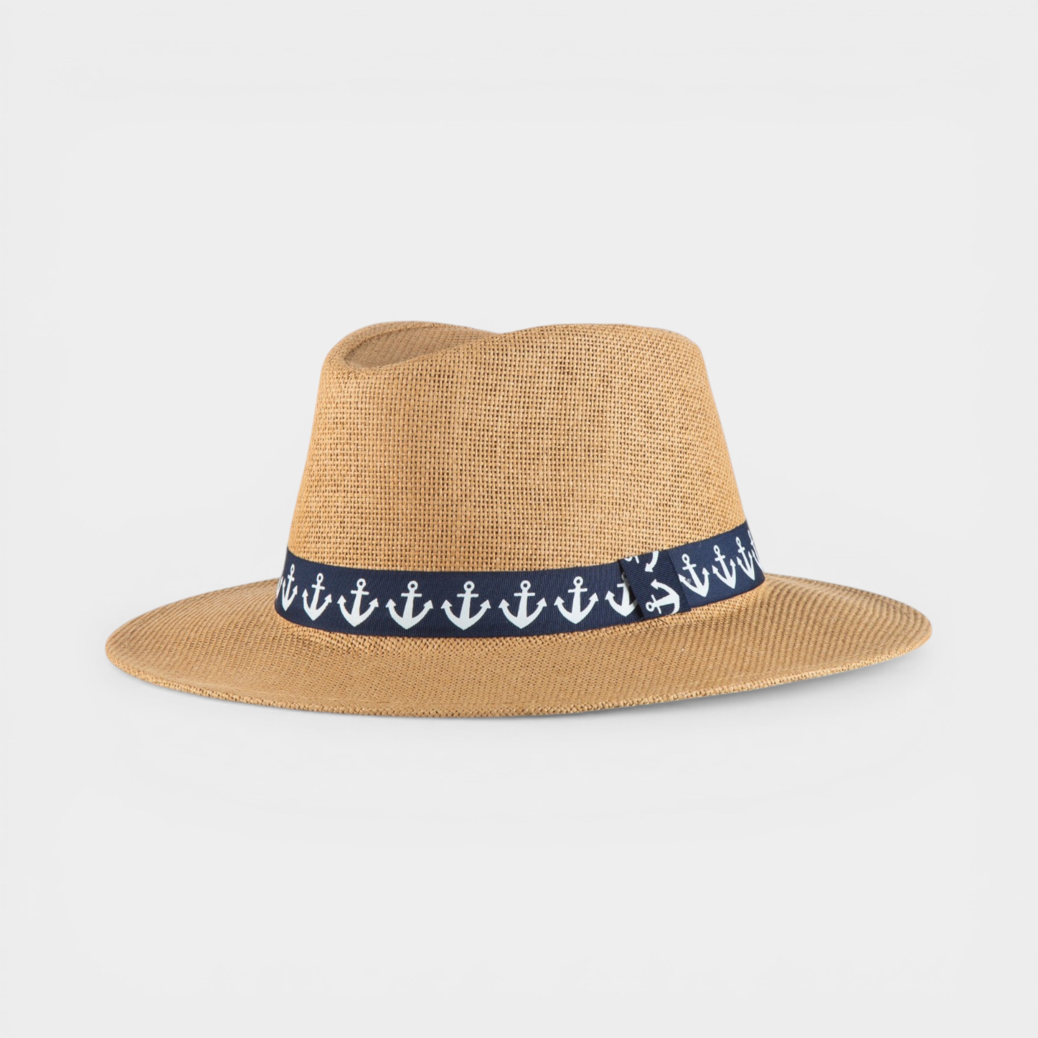 SEAFARE STRAW FEDORA HAT