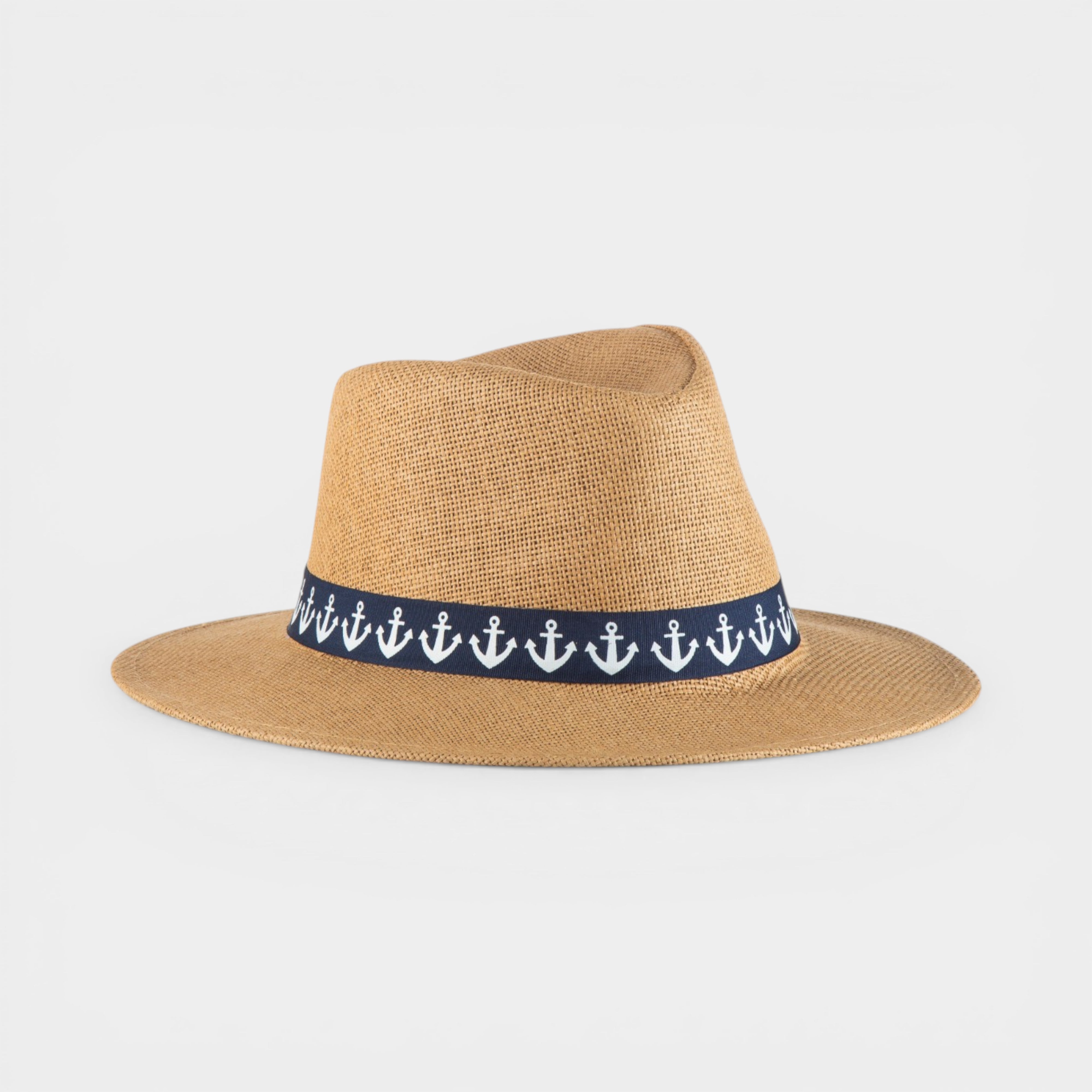 SEAFARE STRAW FEDORA HAT