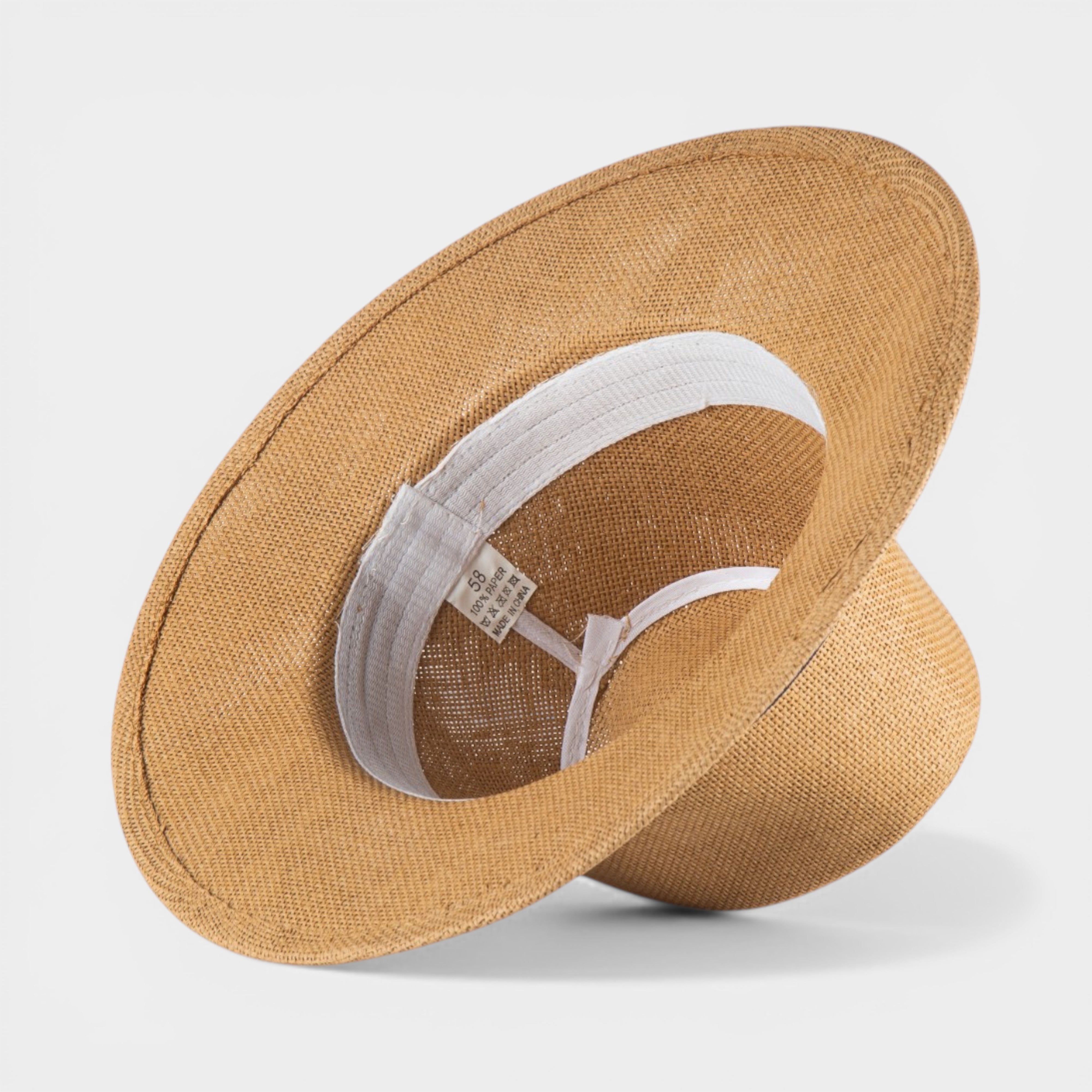 SEAFARE STRAW FEDORA HAT