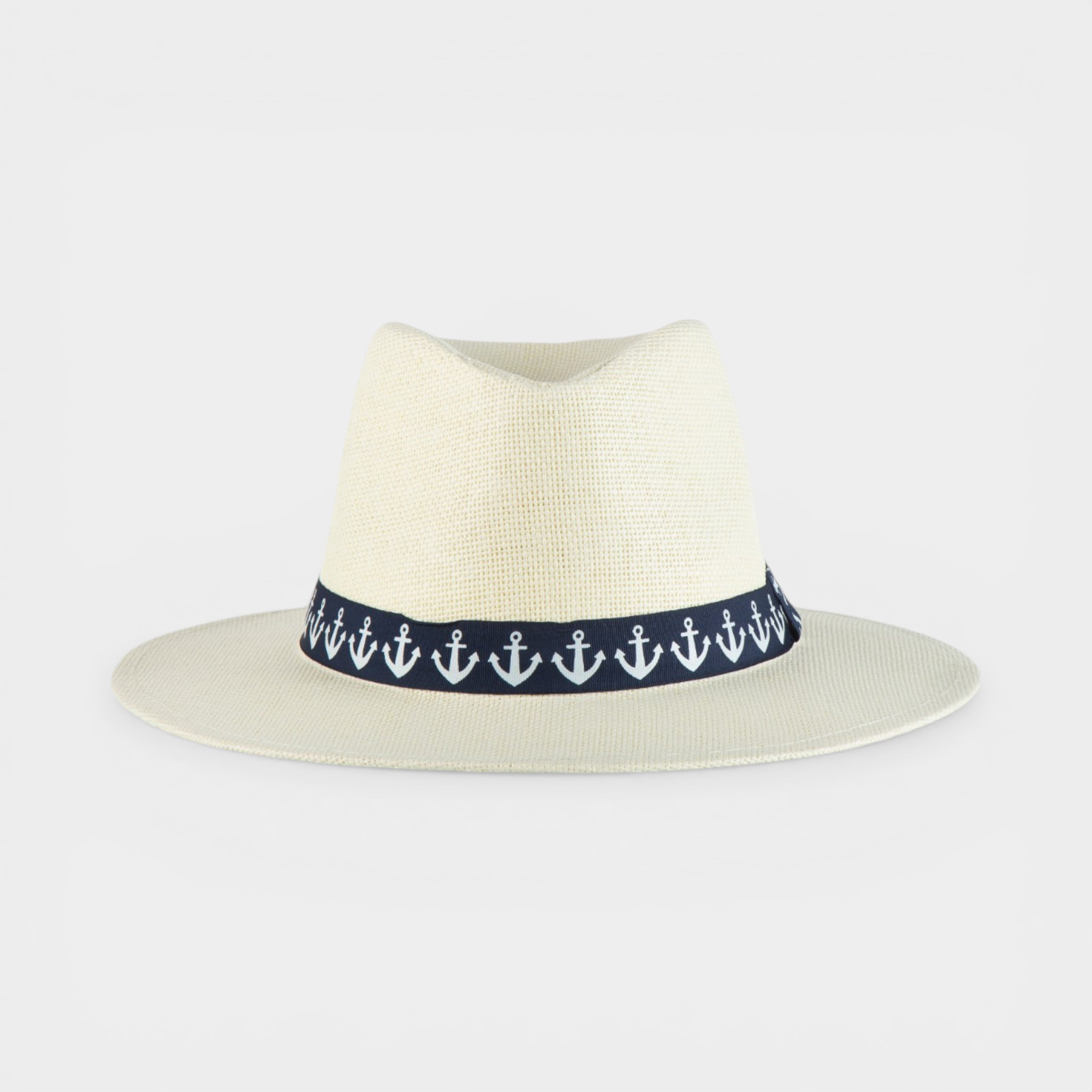 SEAFARE STRAW FEDORA HAT