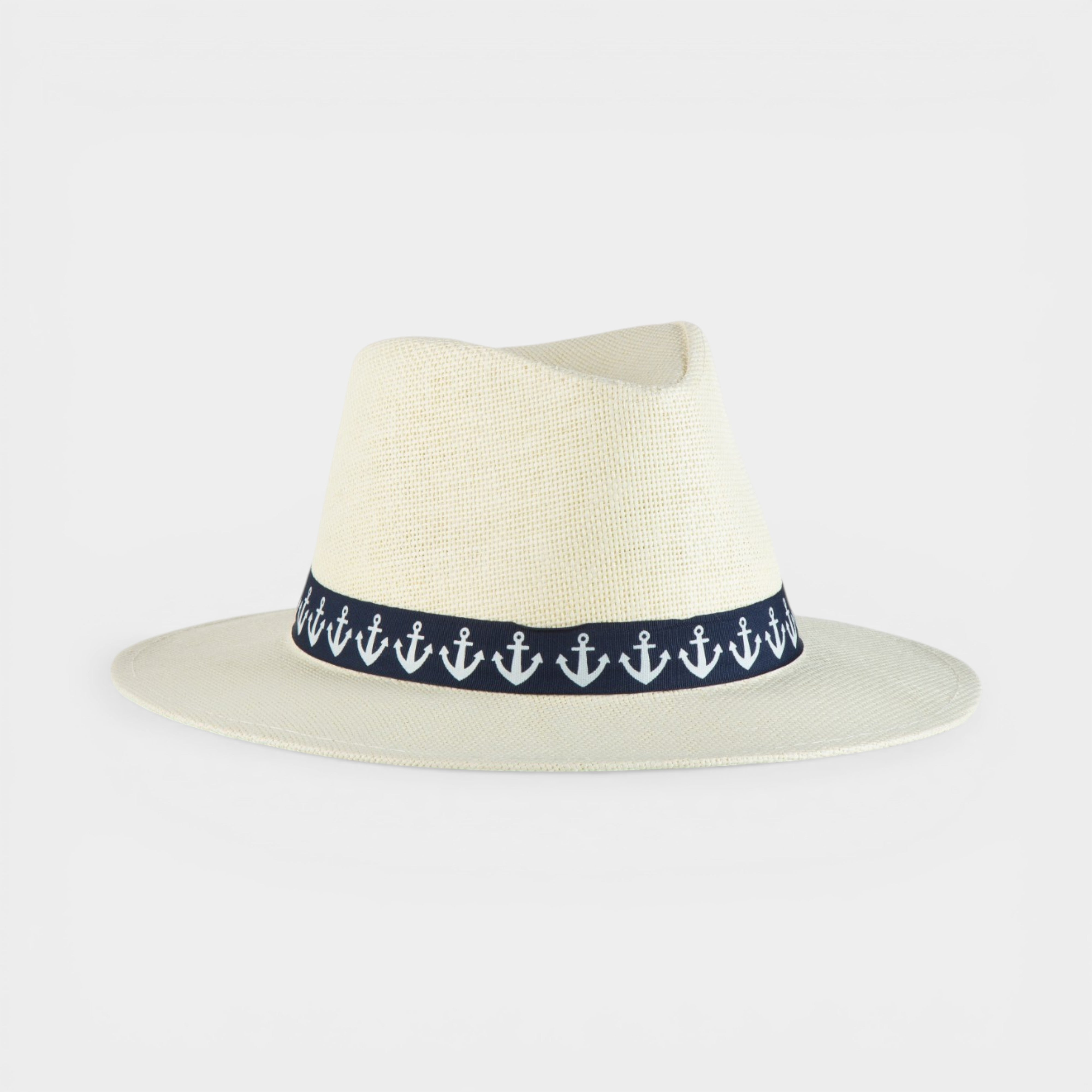 SEAFARE STRAW FEDORA HAT