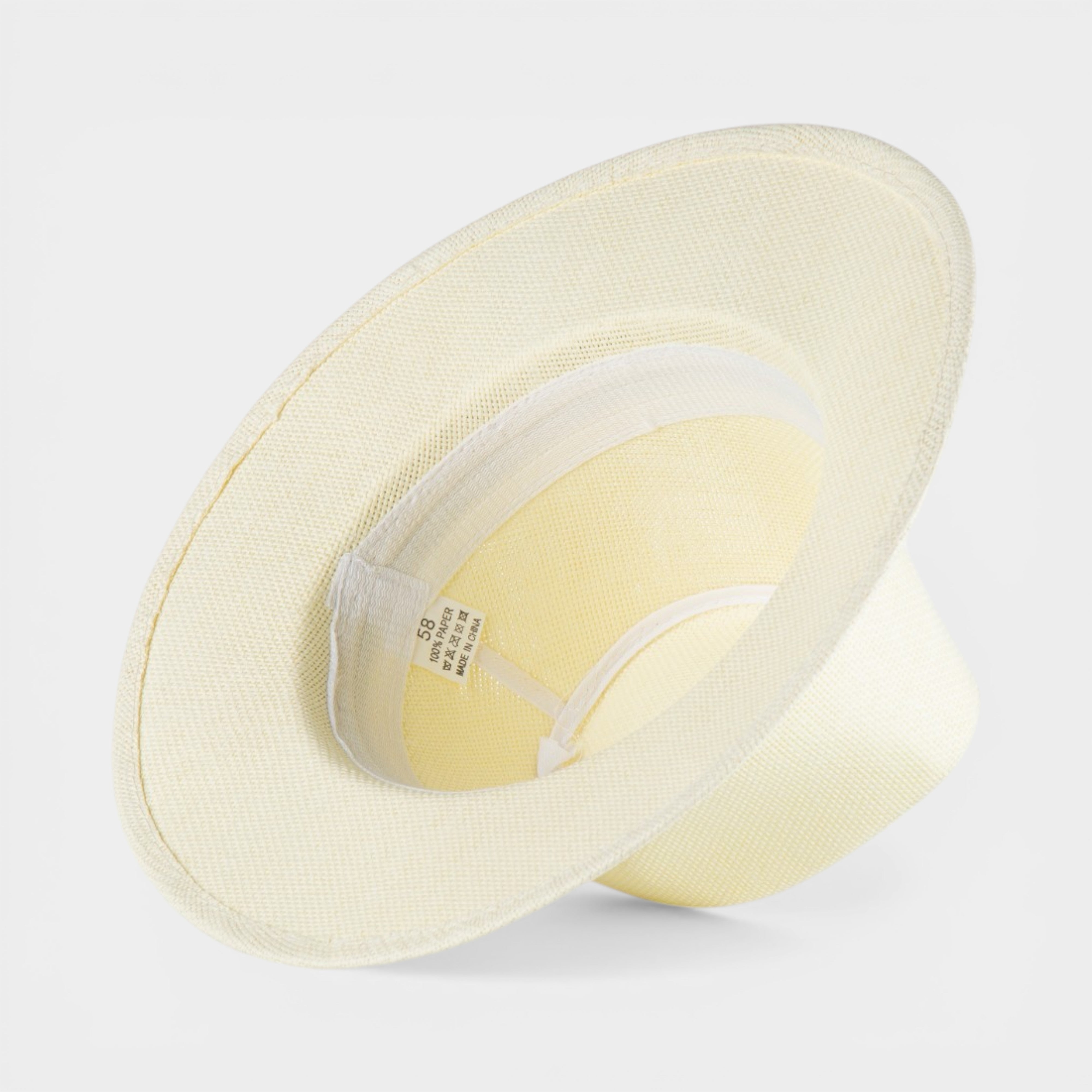 SEAFARE STRAW FEDORA HAT