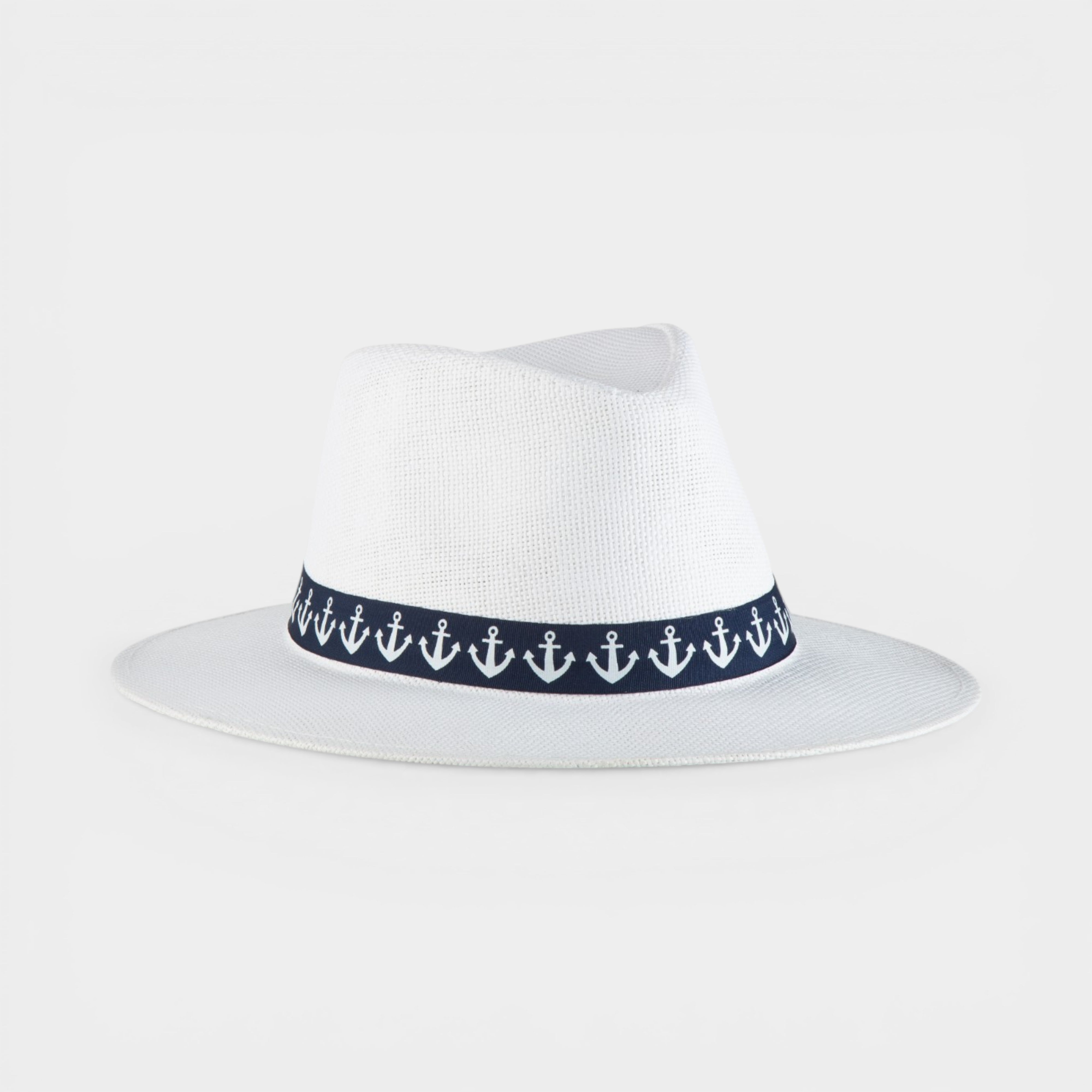 SEAFARE STRAW FEDORA HAT
