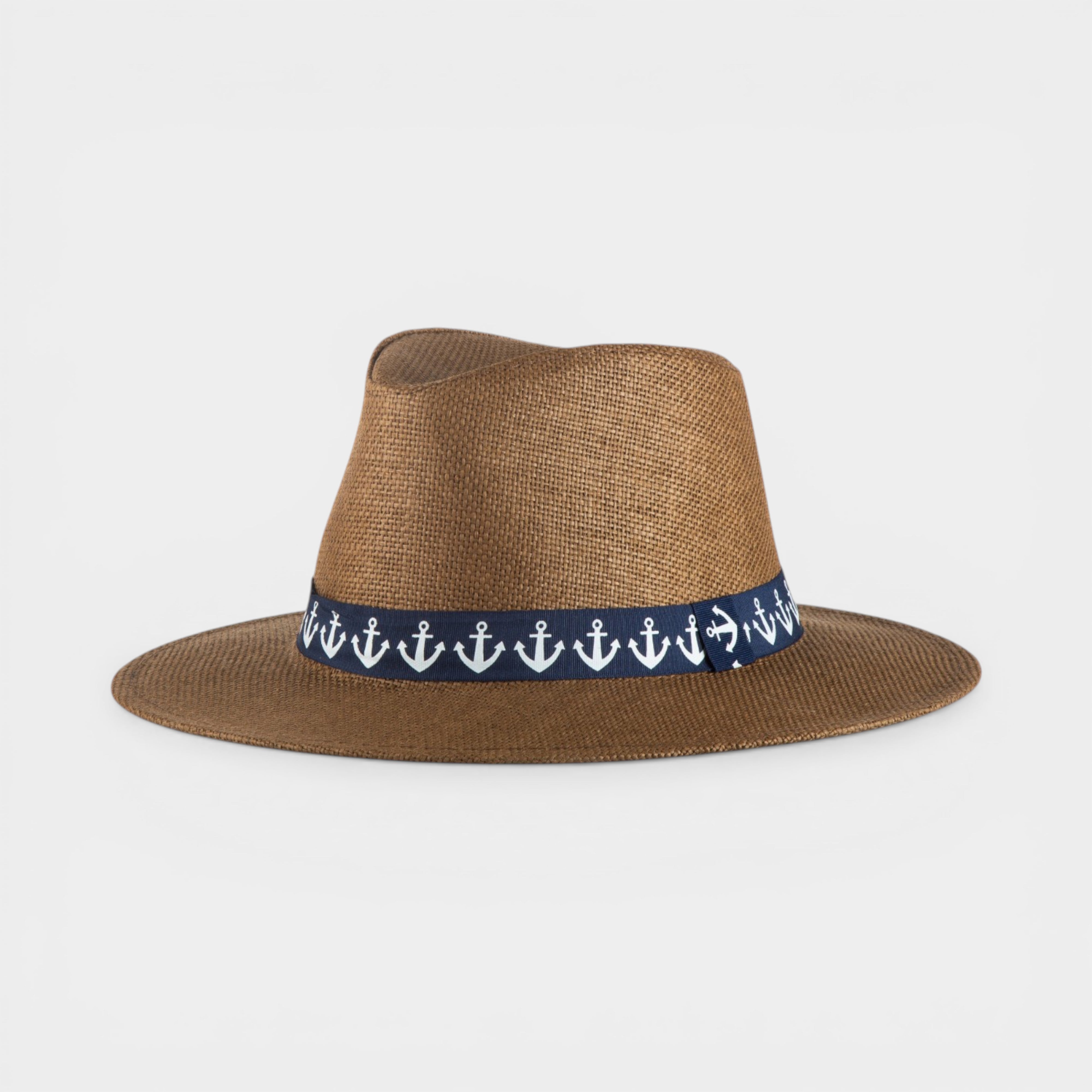 SEAFARE STRAW FEDORA HAT