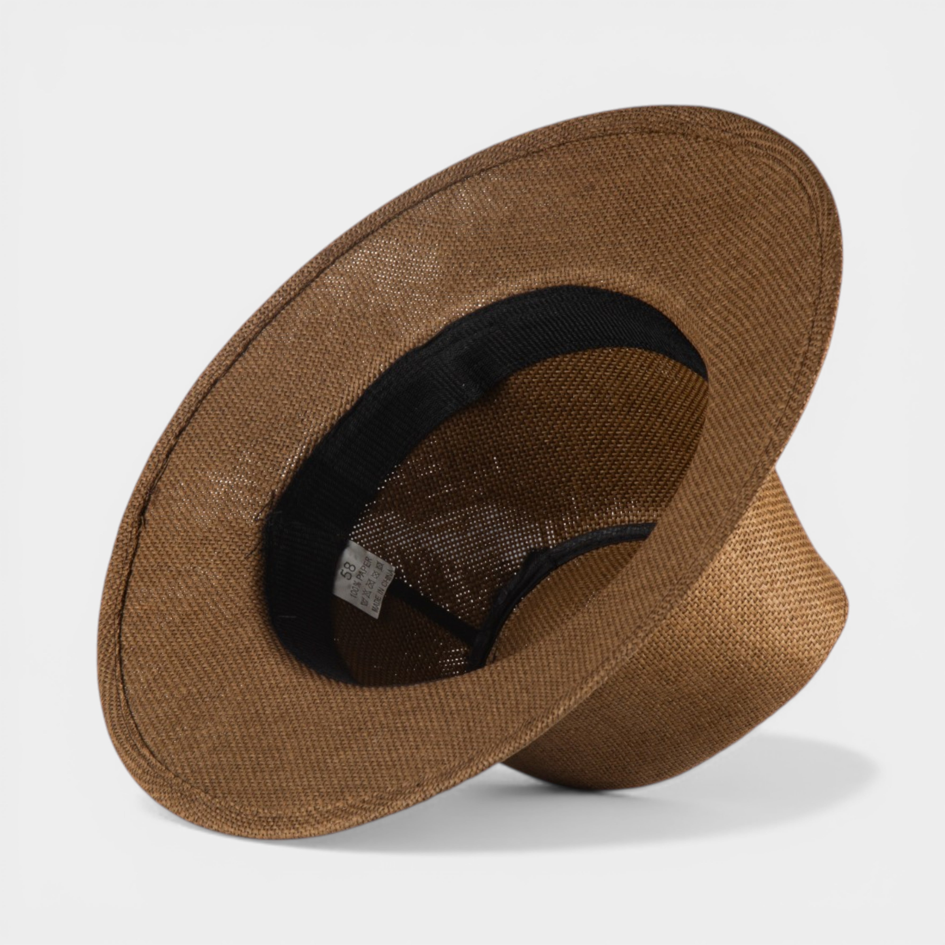 SEAFARE STRAW FEDORA HAT