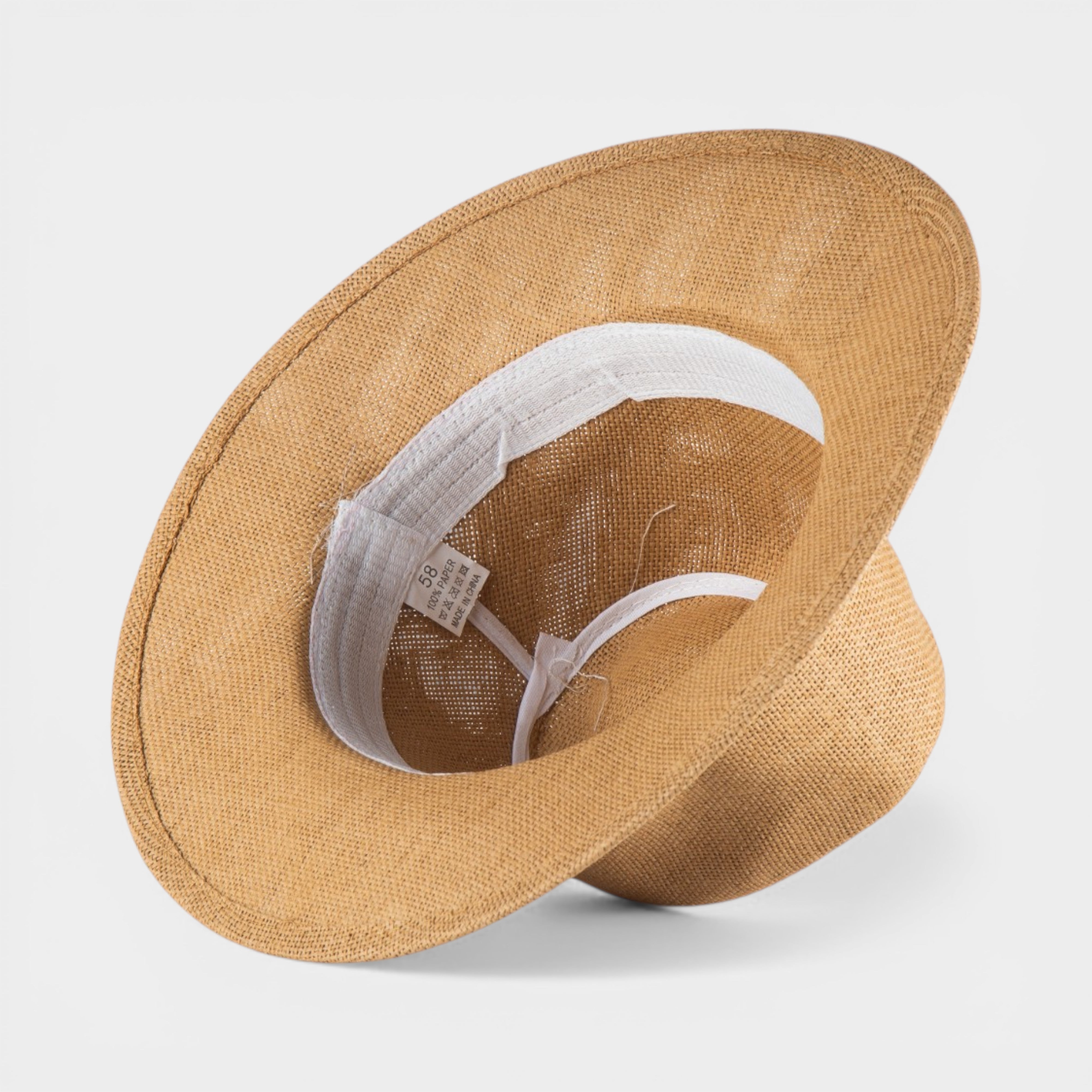 SUNCHASER STRAW FEDORA HAT