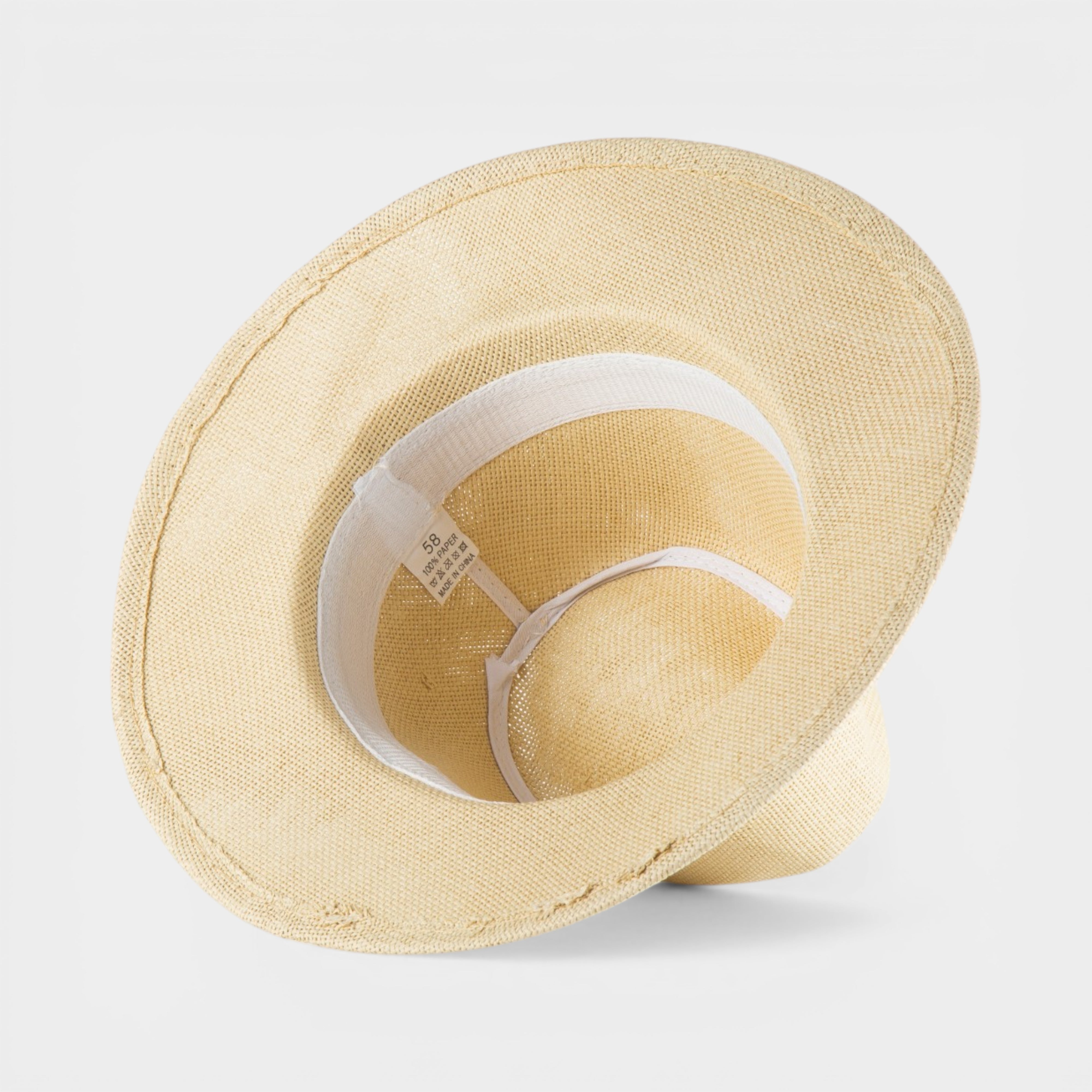 SUNCHASER STRAW FEDORA HAT