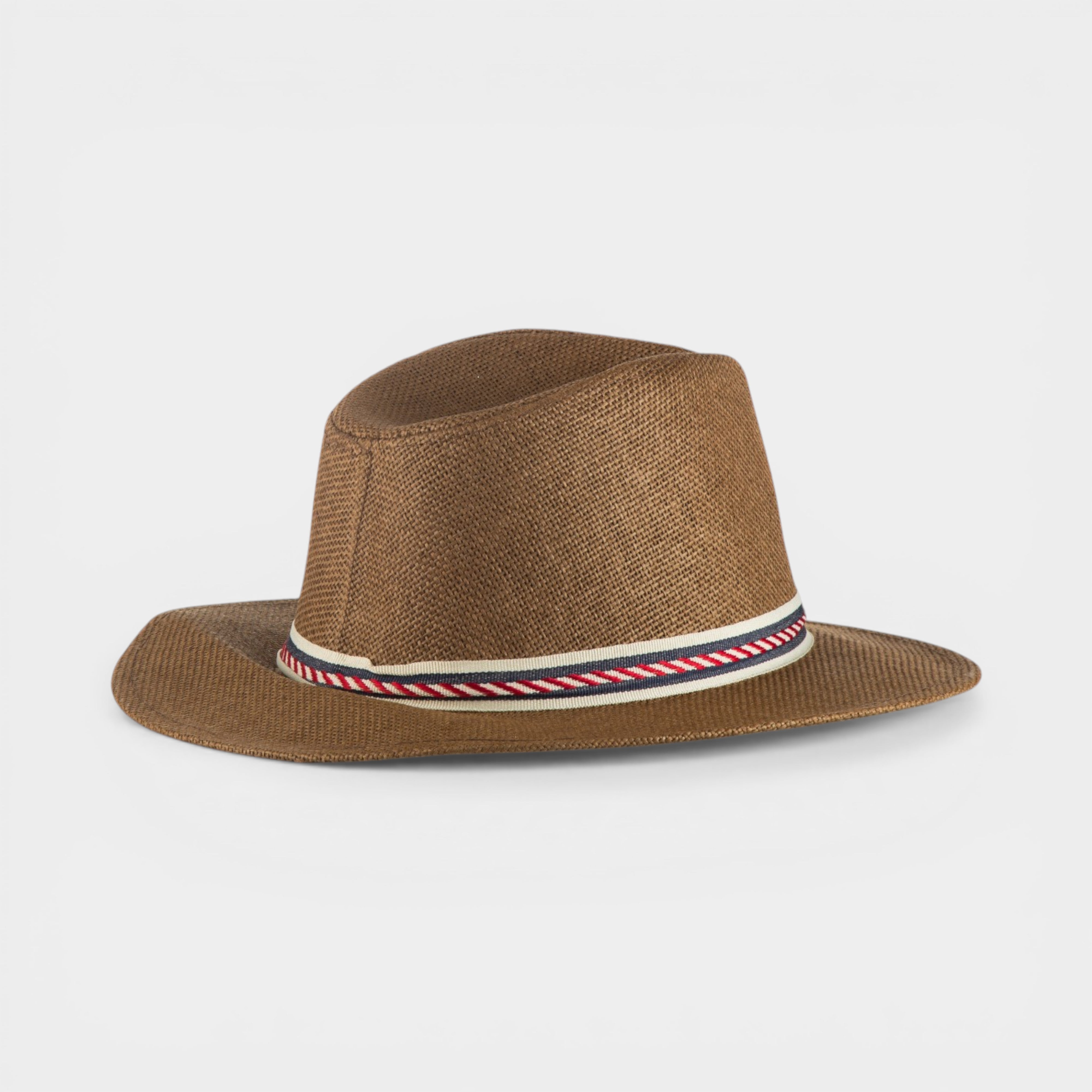 SUNCHASER STRAW FEDORA HAT