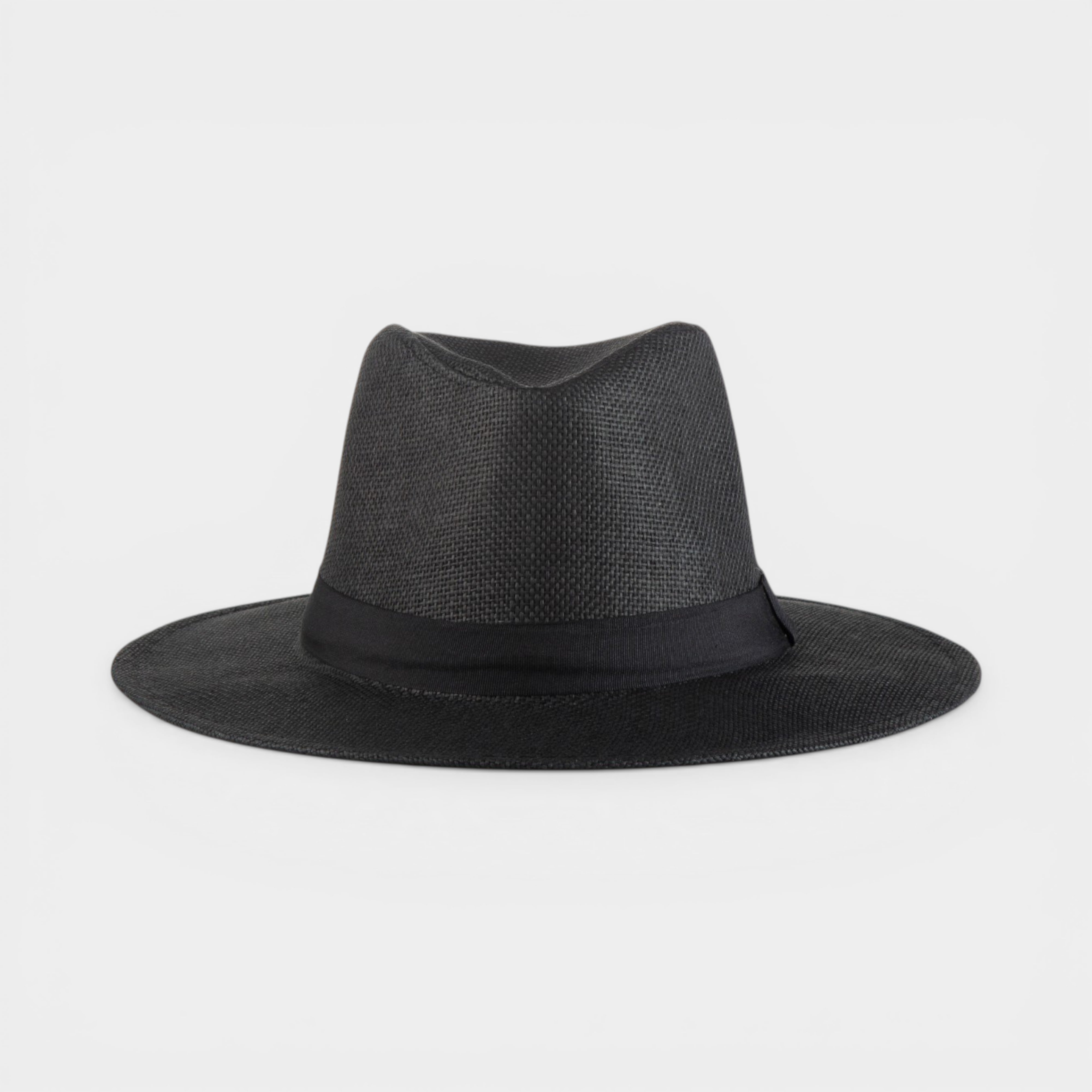 CLASSIC STRAW FEDORA HAT