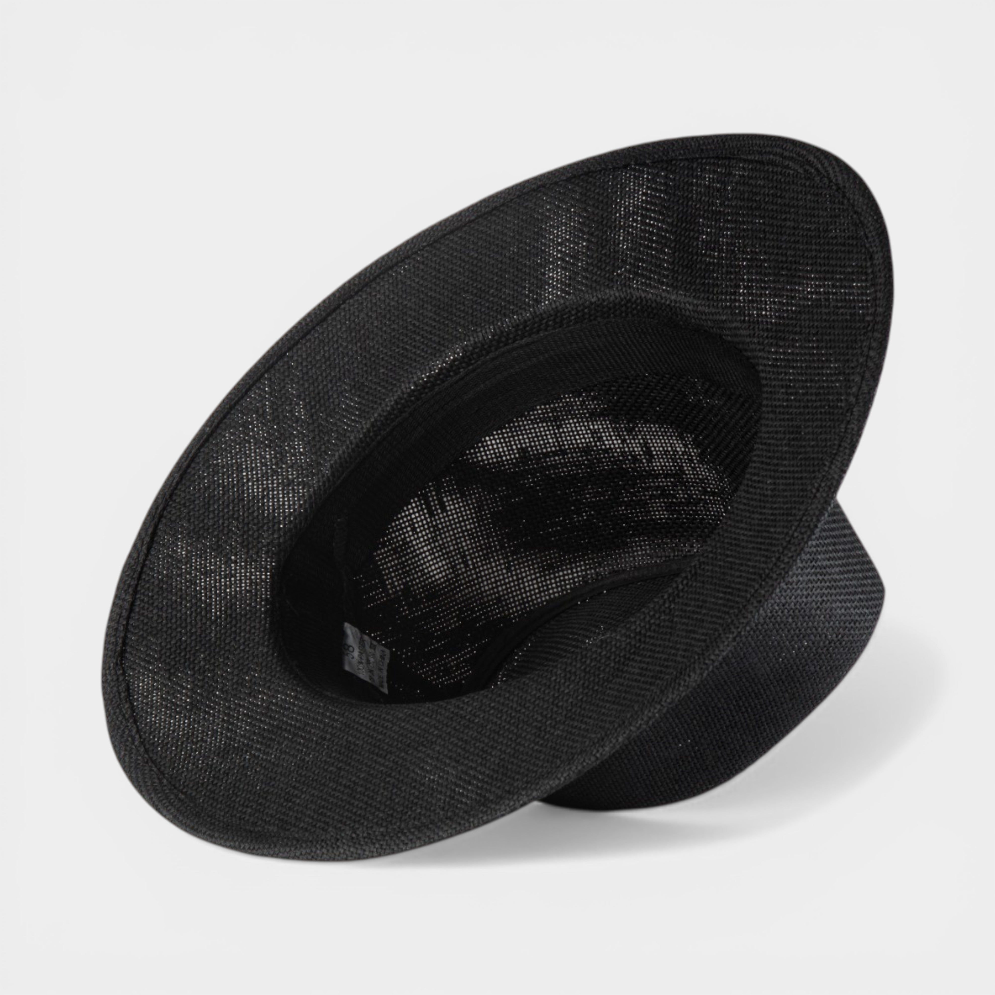 CLASSIC STRAW FEDORA HAT