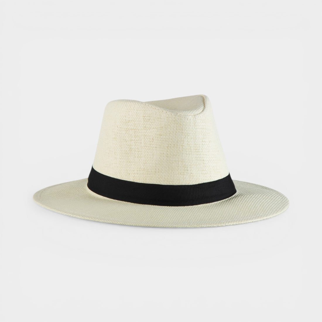 CLASSIC STRAW FEDORA HAT