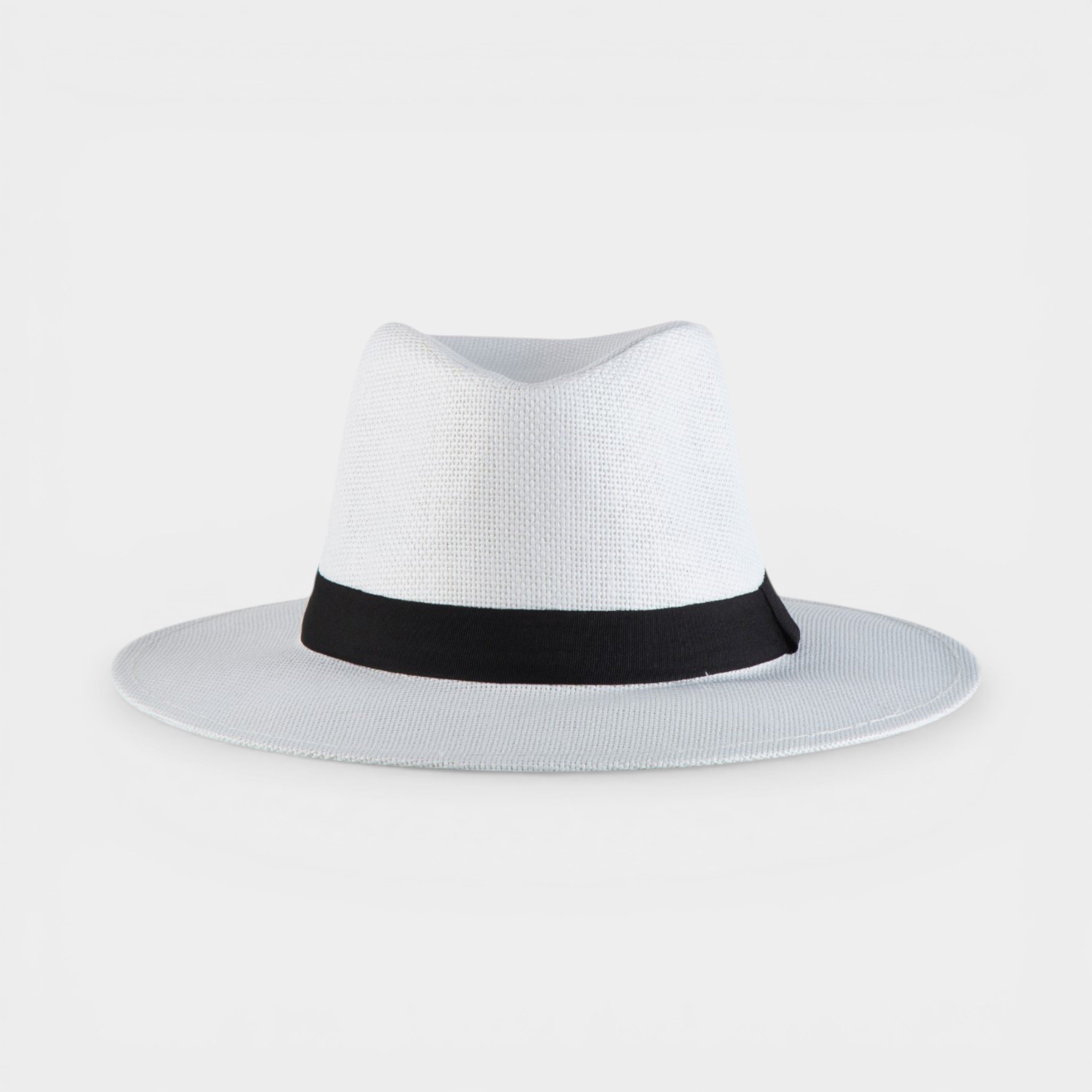 CLASSIC STRAW FEDORA HAT