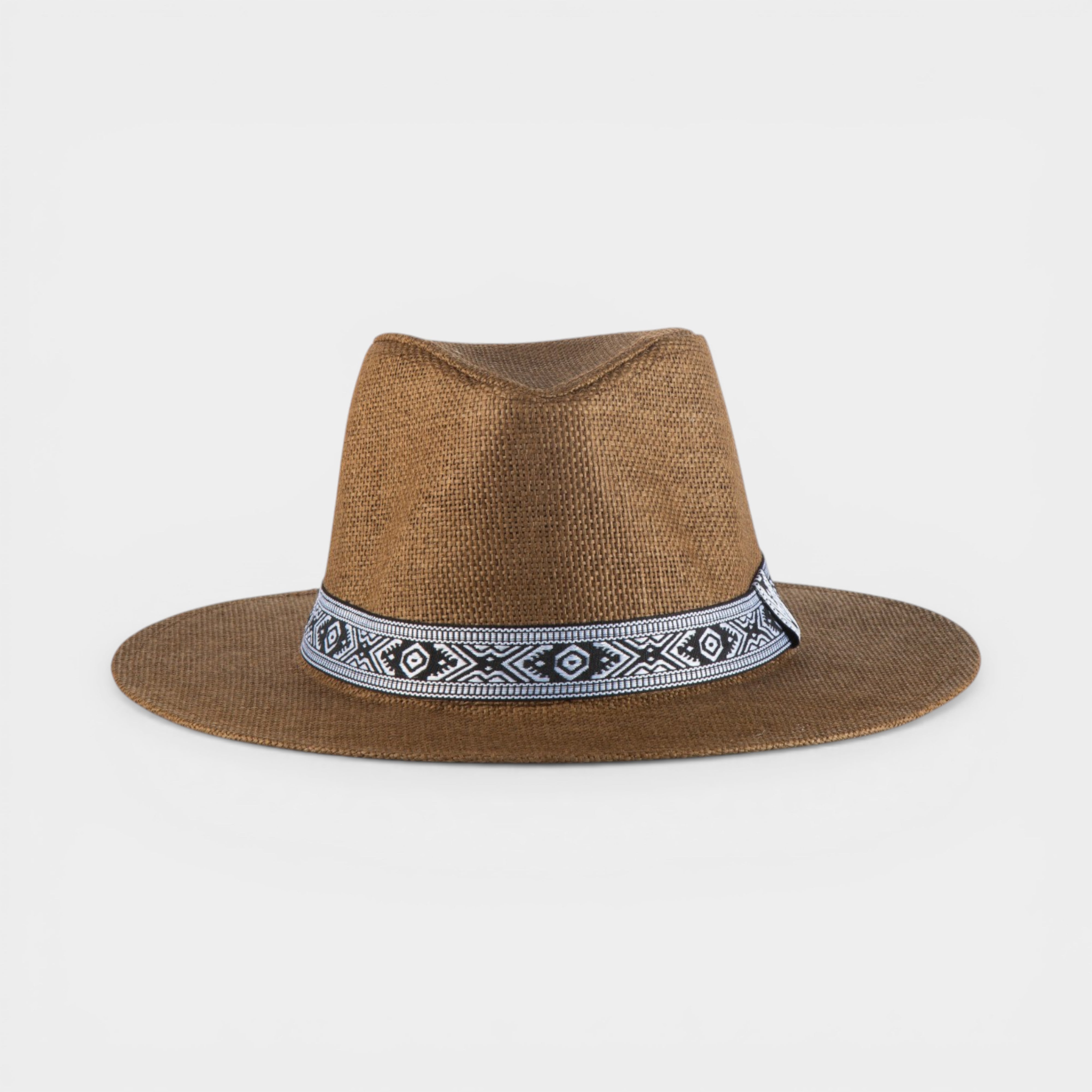 ROYAL  STRAW FEDORA HAT