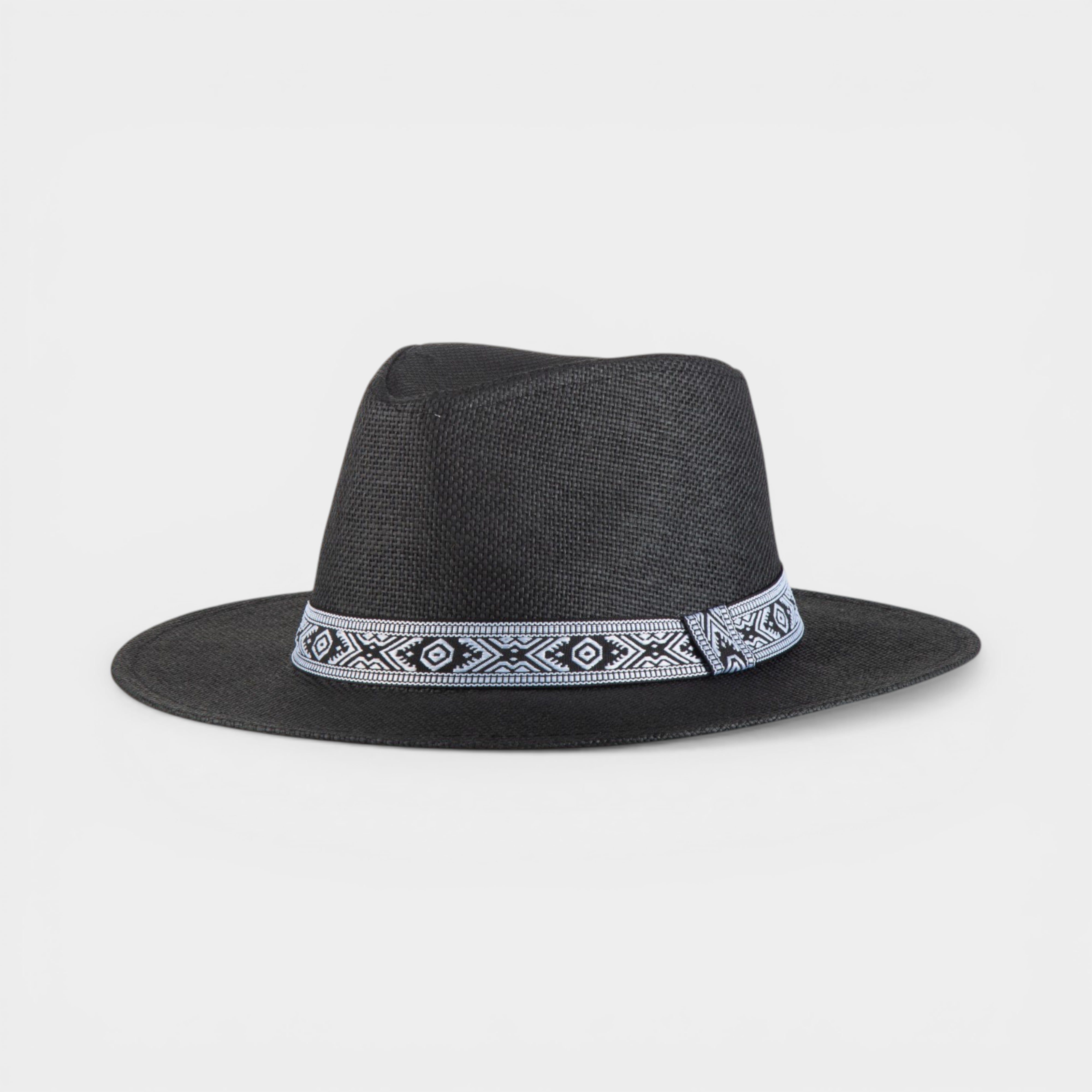 ROYAL  STRAW FEDORA HAT