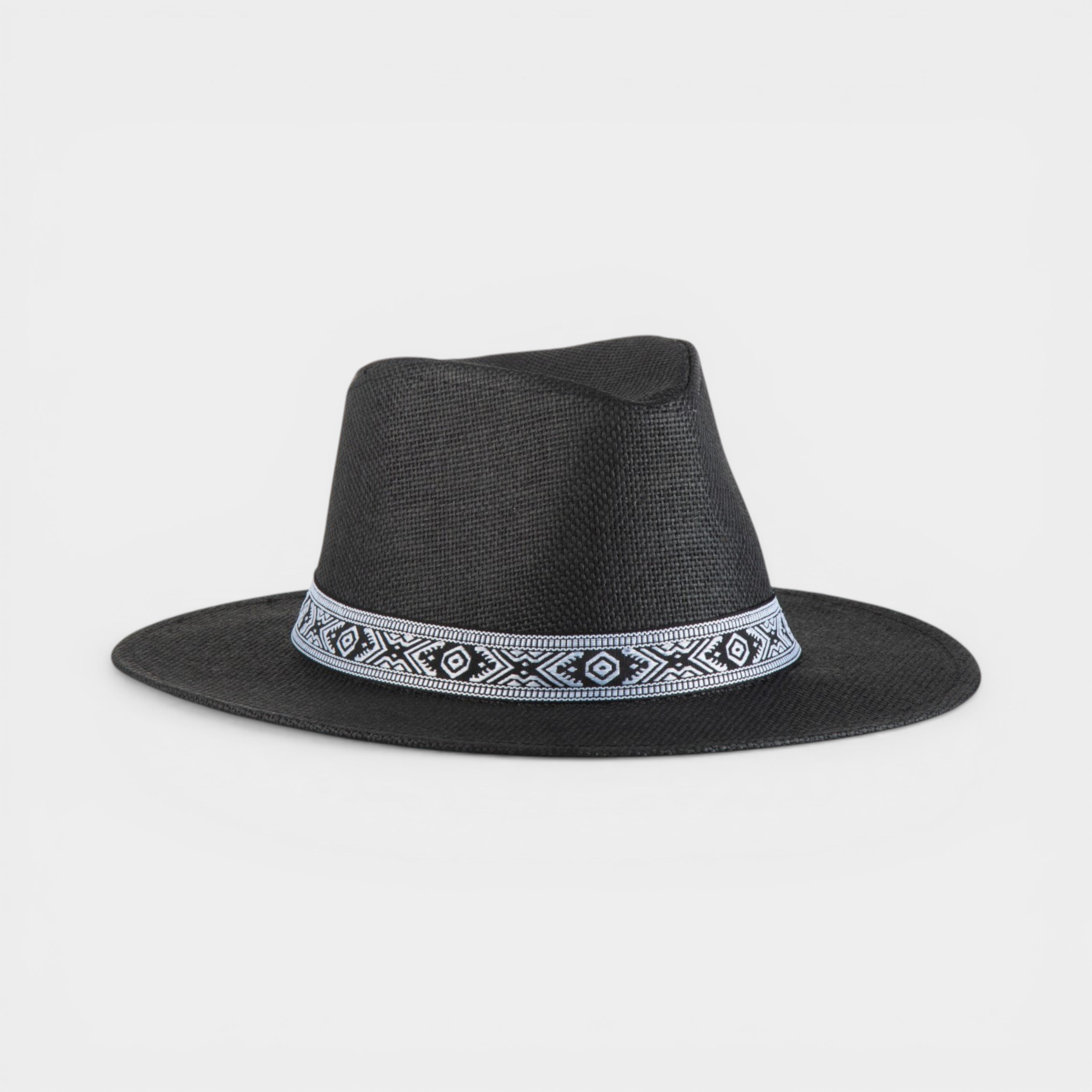 ROYAL  STRAW FEDORA HAT