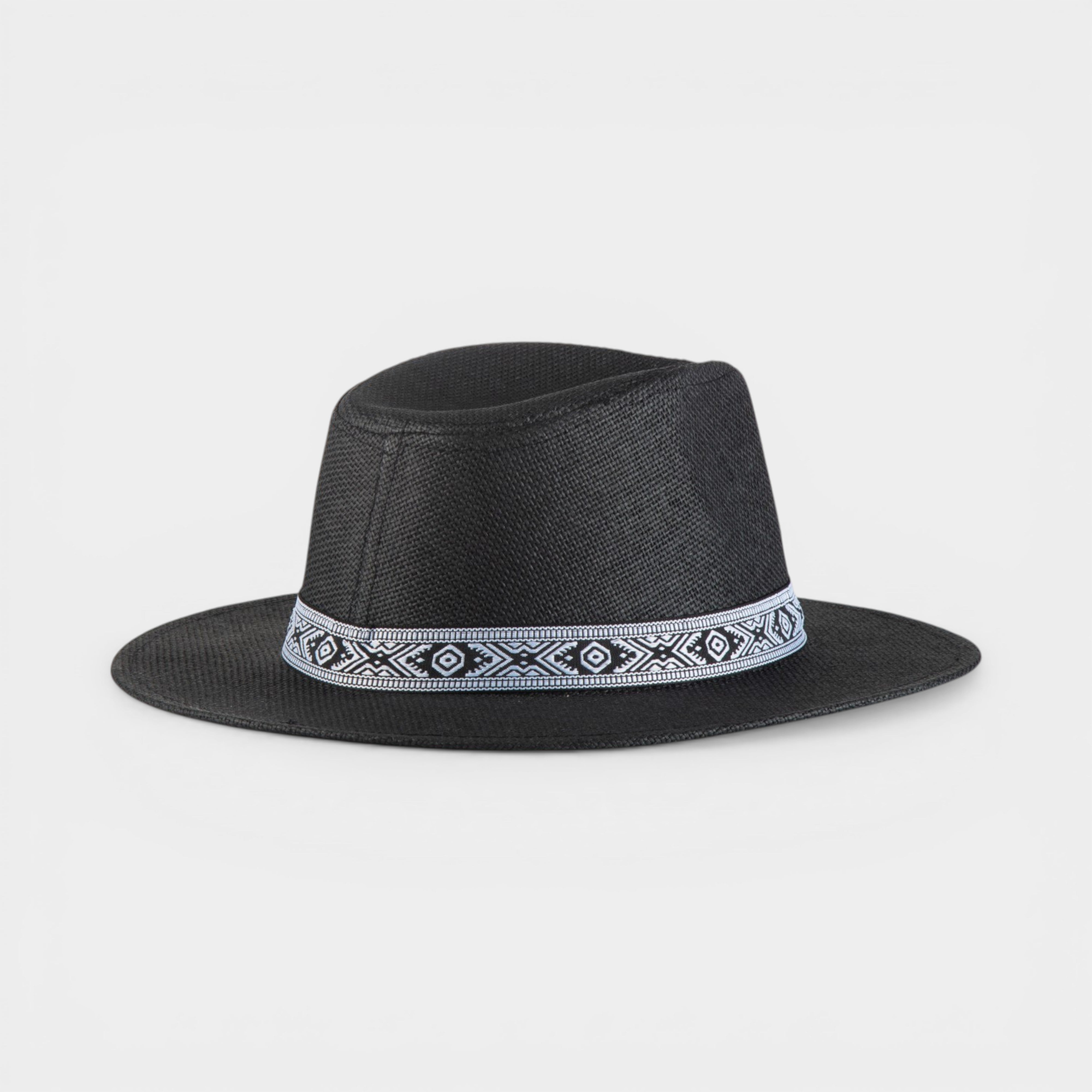 ROYAL  STRAW FEDORA HAT