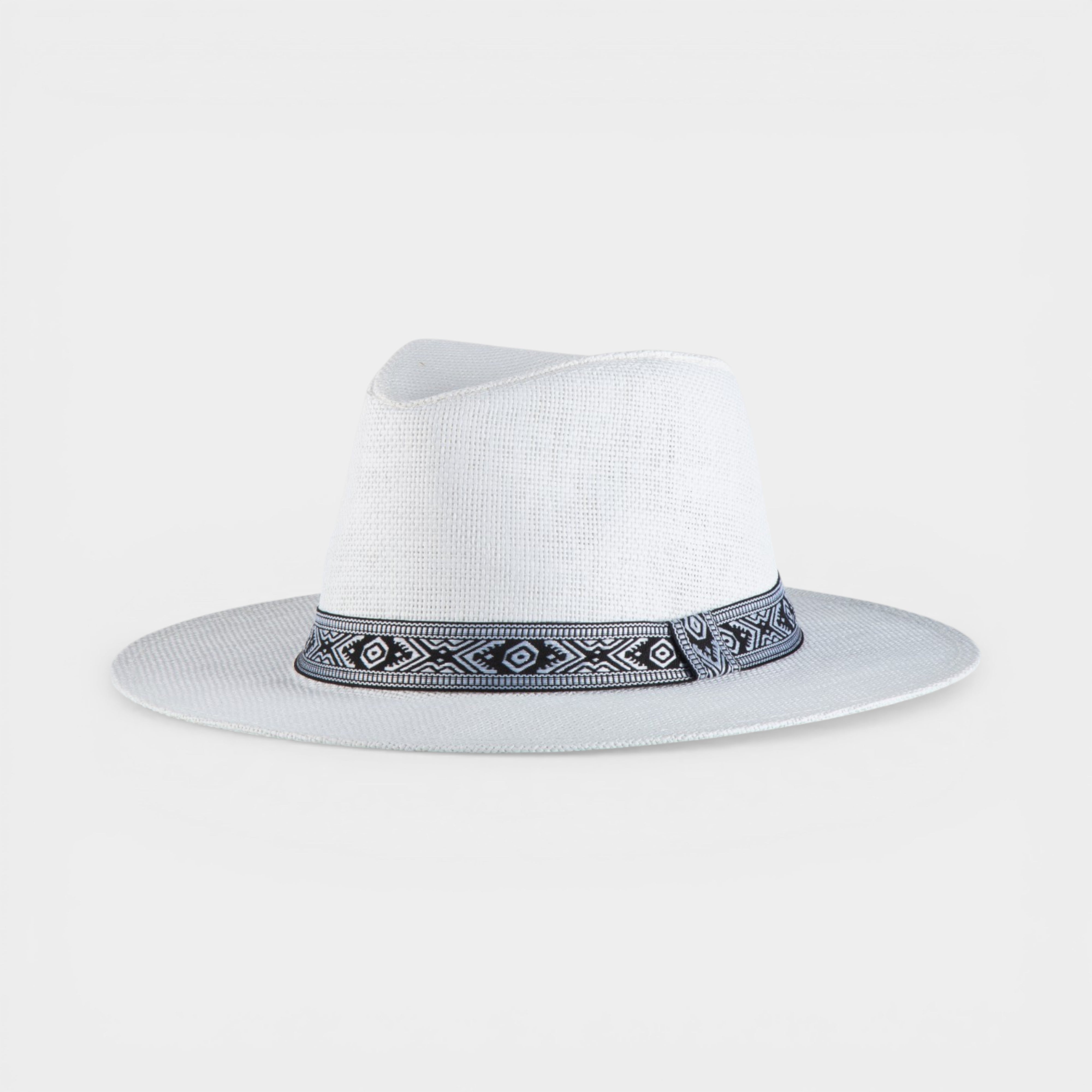 ROYAL  STRAW FEDORA HAT