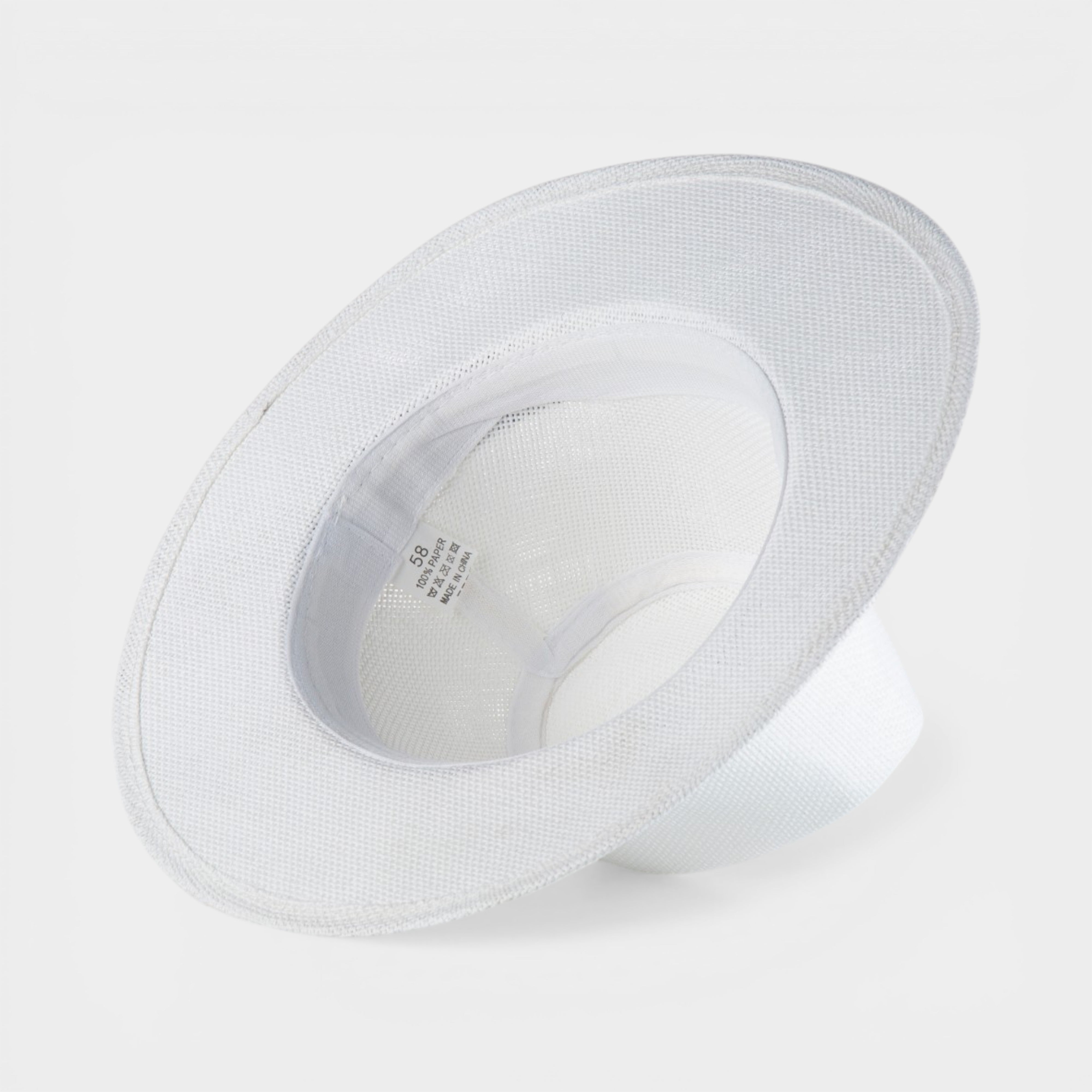 ROYAL  STRAW FEDORA HAT