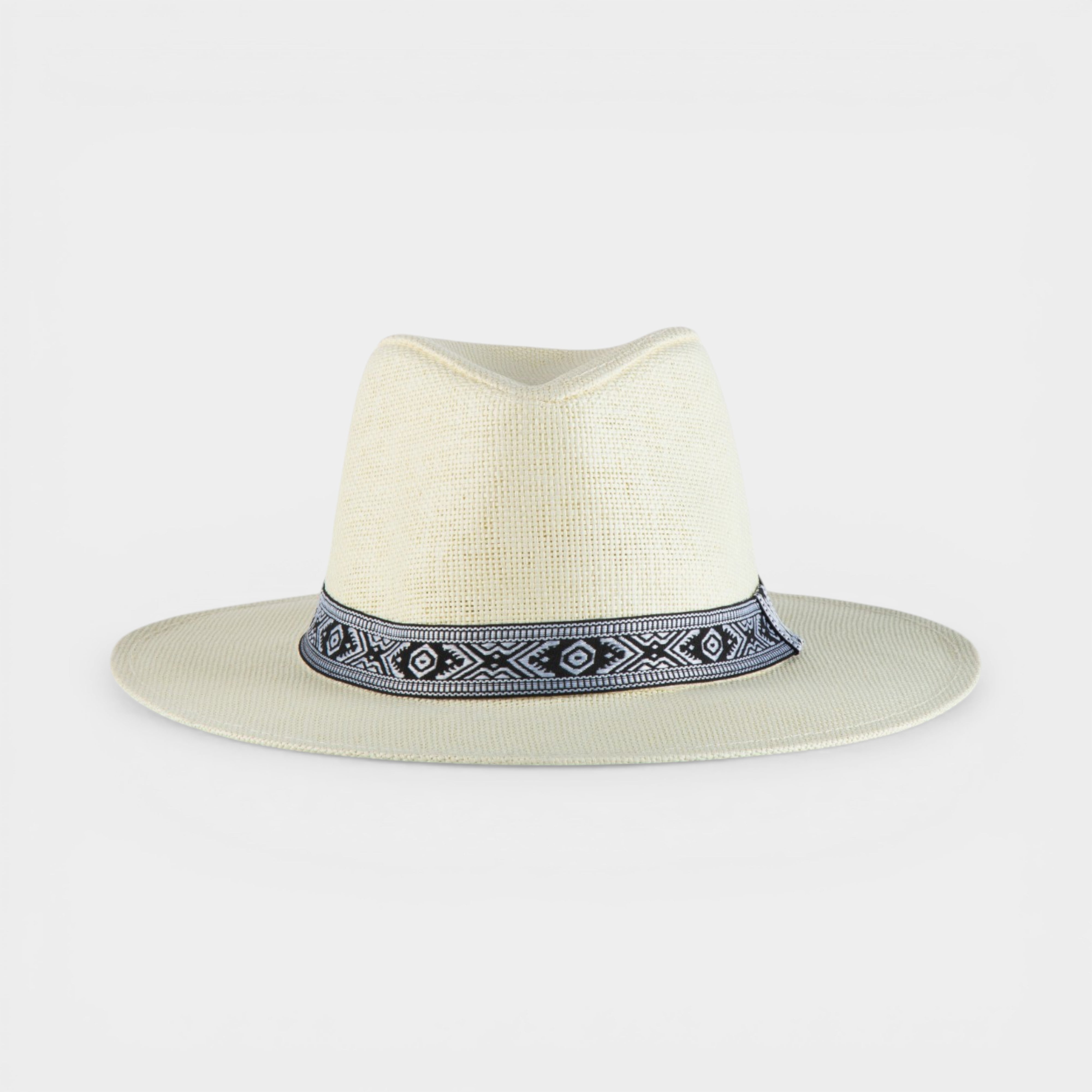 ROYAL  STRAW FEDORA HAT