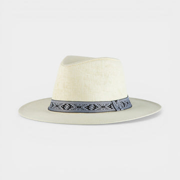 ROYAL  STRAW FEDORA HAT