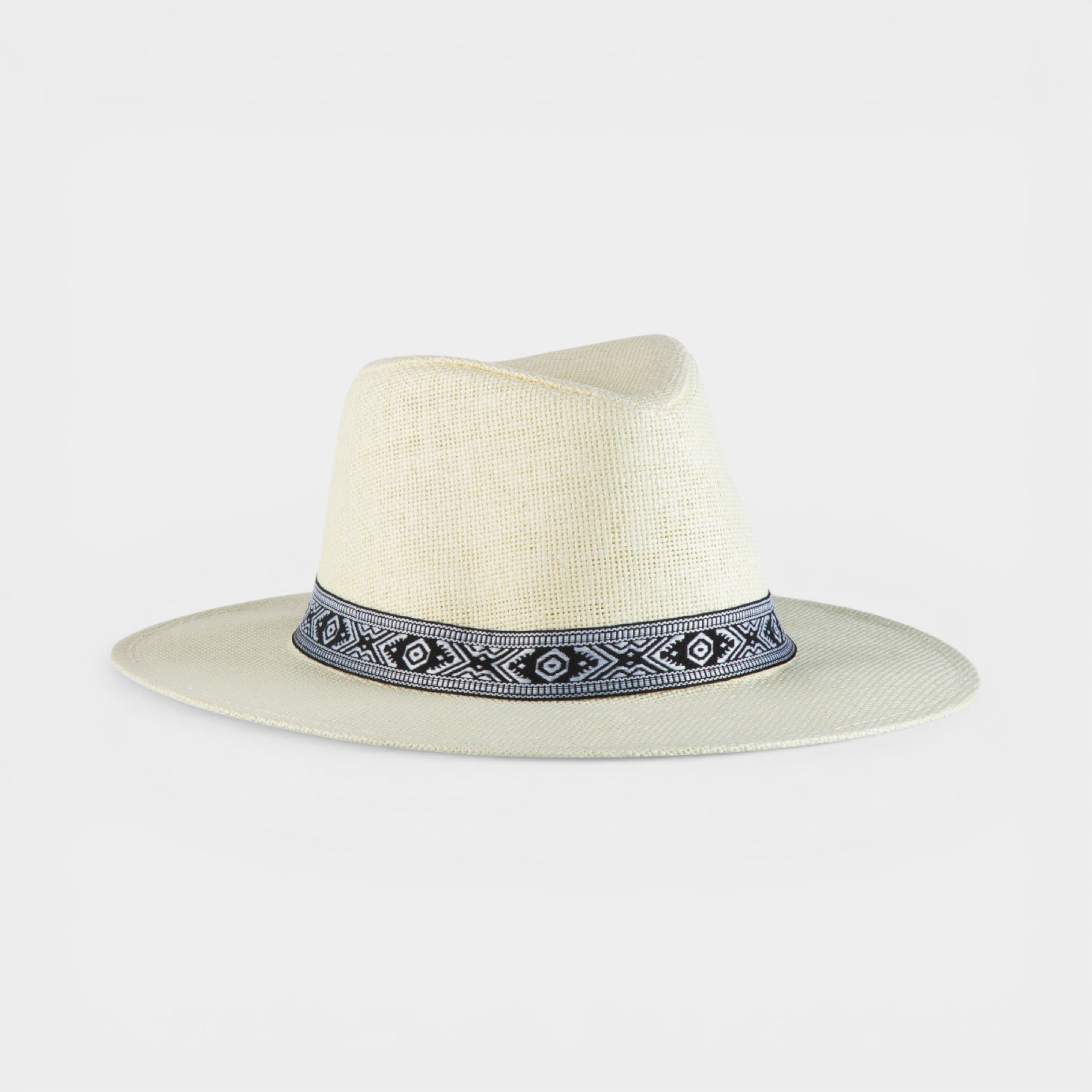 ROYAL  STRAW FEDORA HAT