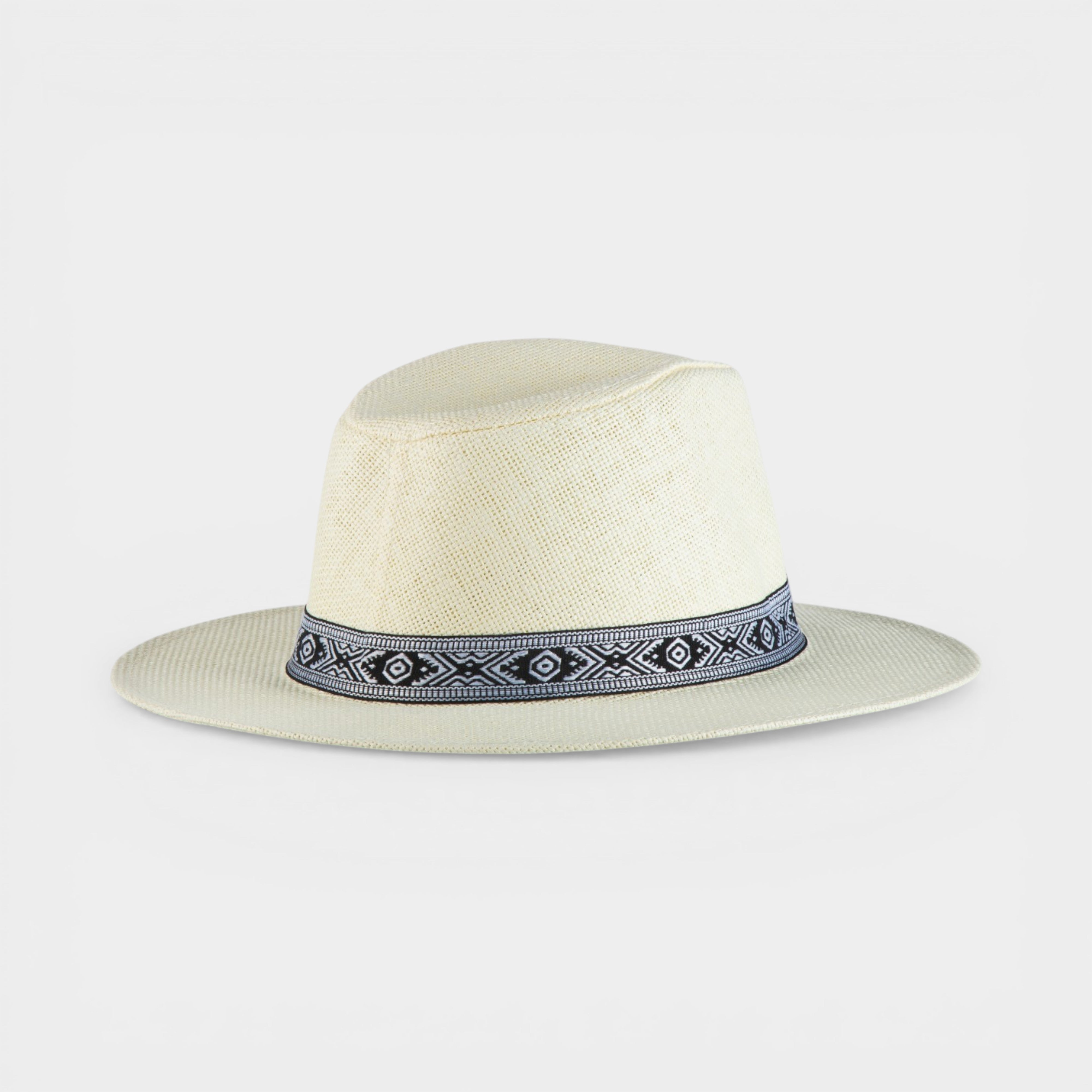 ROYAL  STRAW FEDORA HAT