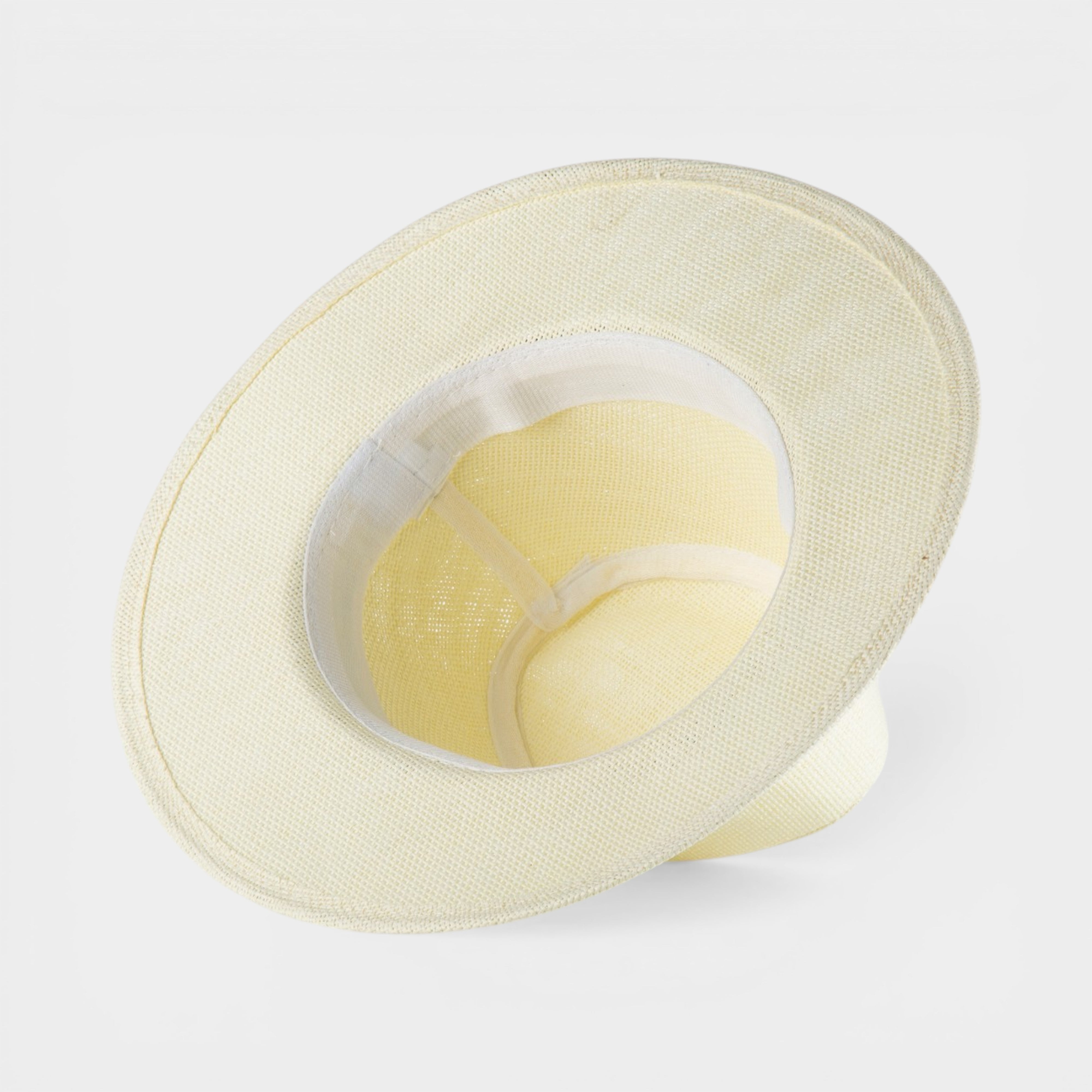 ROYAL  STRAW FEDORA HAT