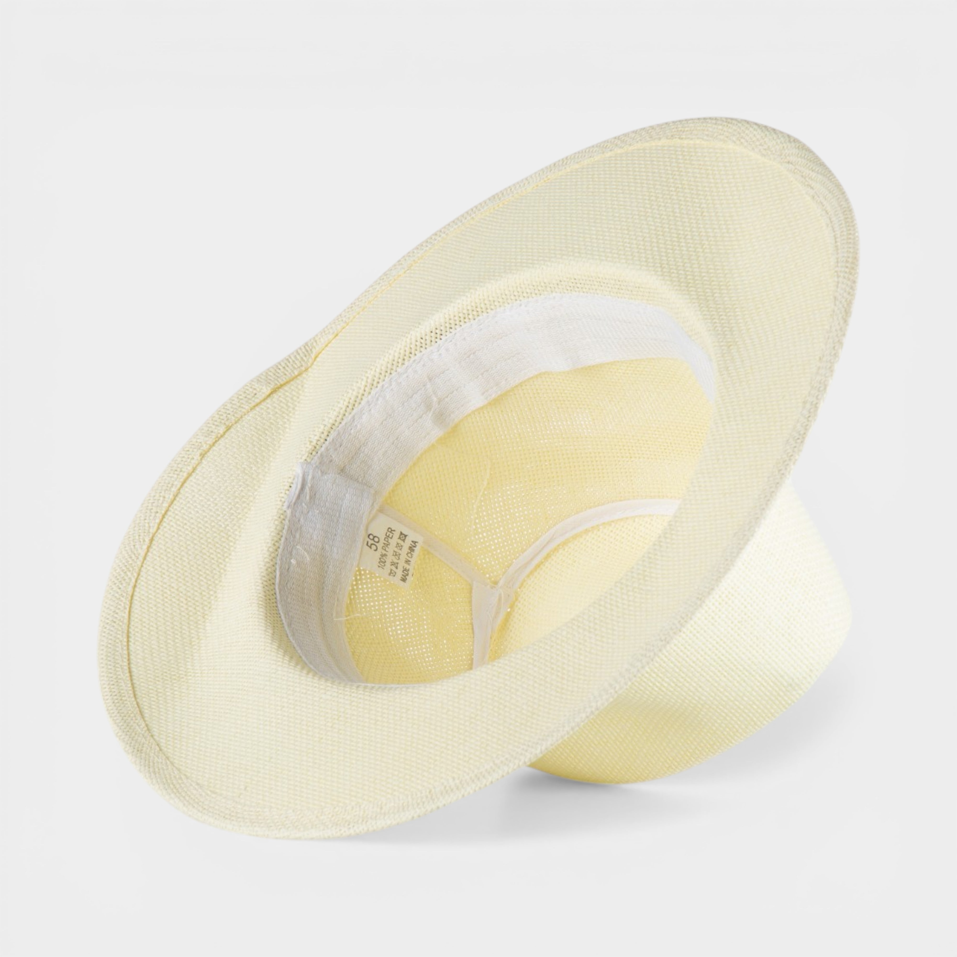 NOMAD STRAW FEDORA HAT