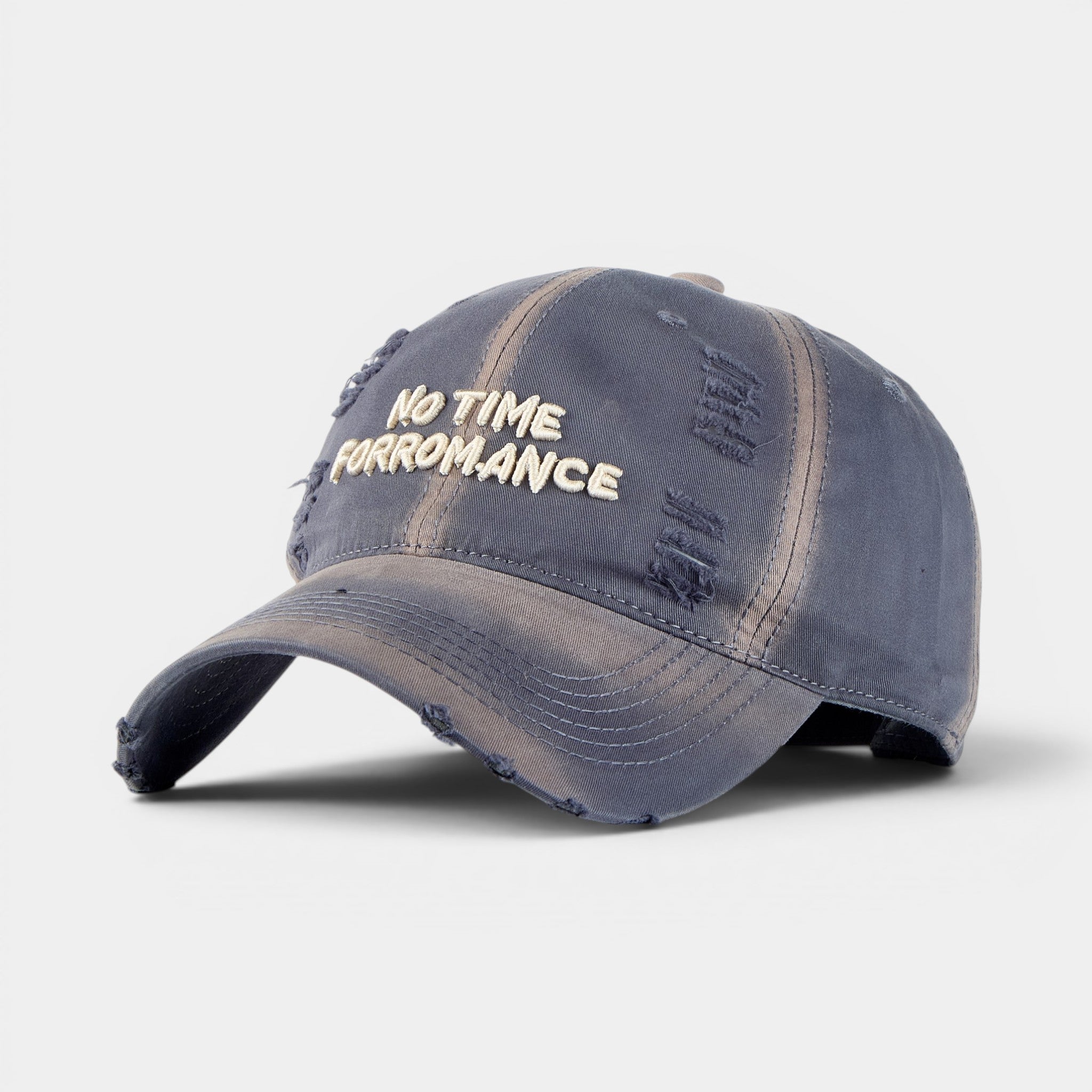 NO TIME FORROMANCE CUTTING DAD HAT CAP
