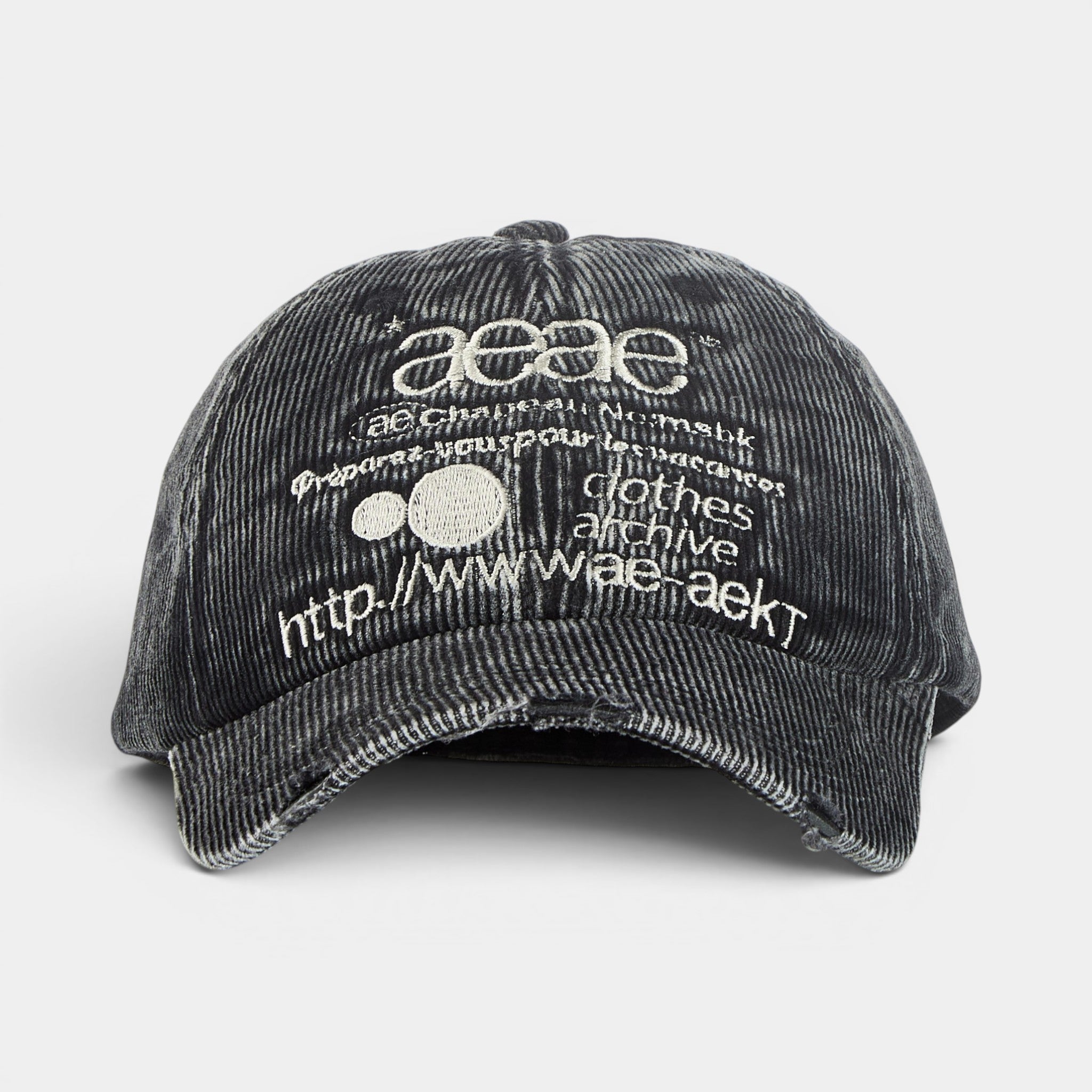 AEAE WASHED CORDUROY CAP