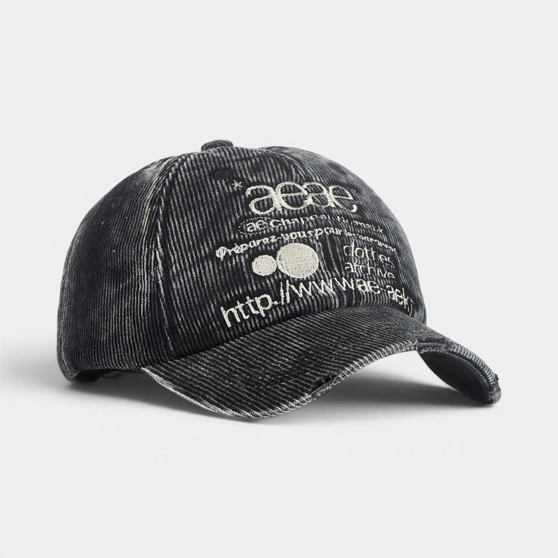 AEAE WASHED CORDUROY CAP