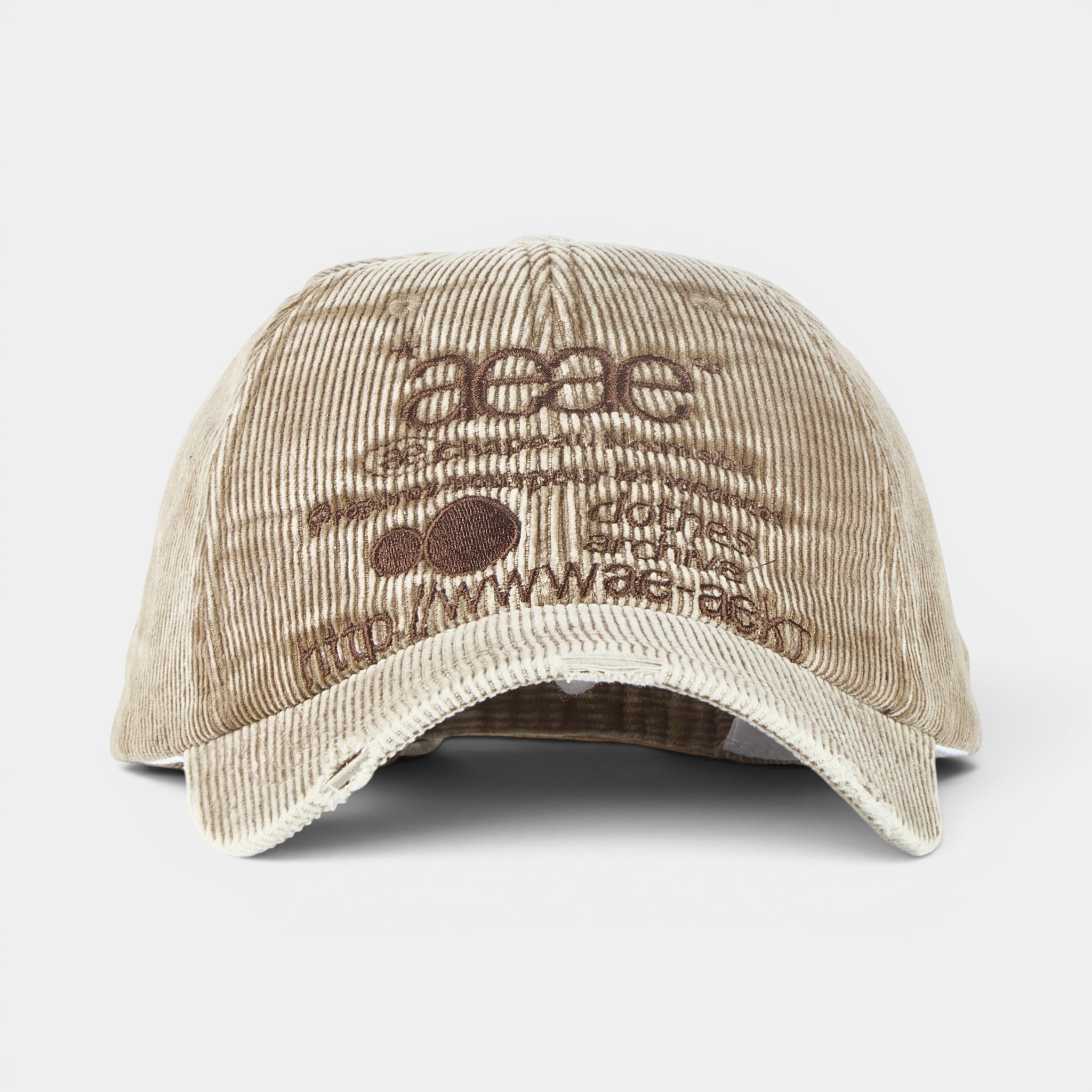 AEAE WASHED CORDUROY CAP
