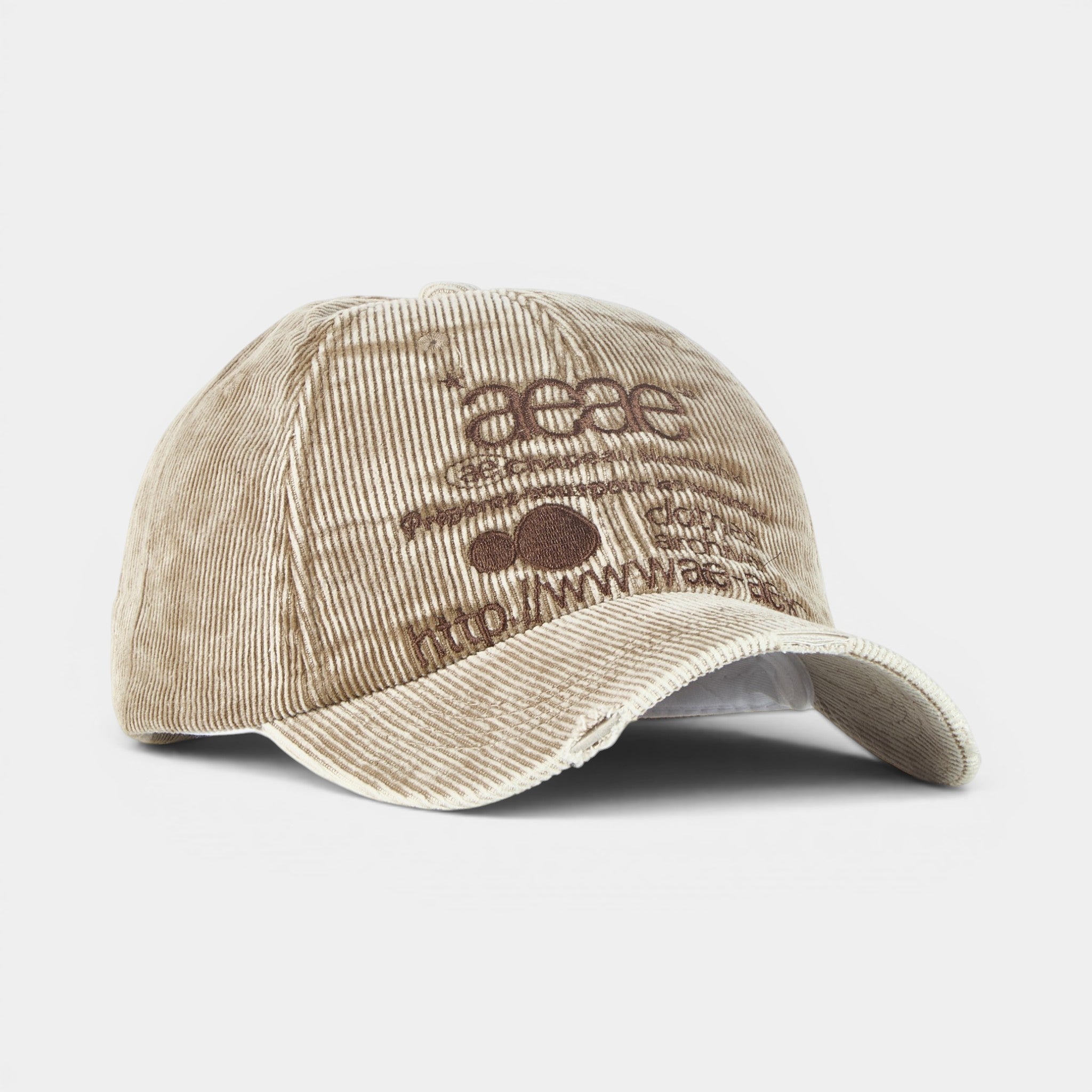 AEAE WASHED CORDUROY CAP