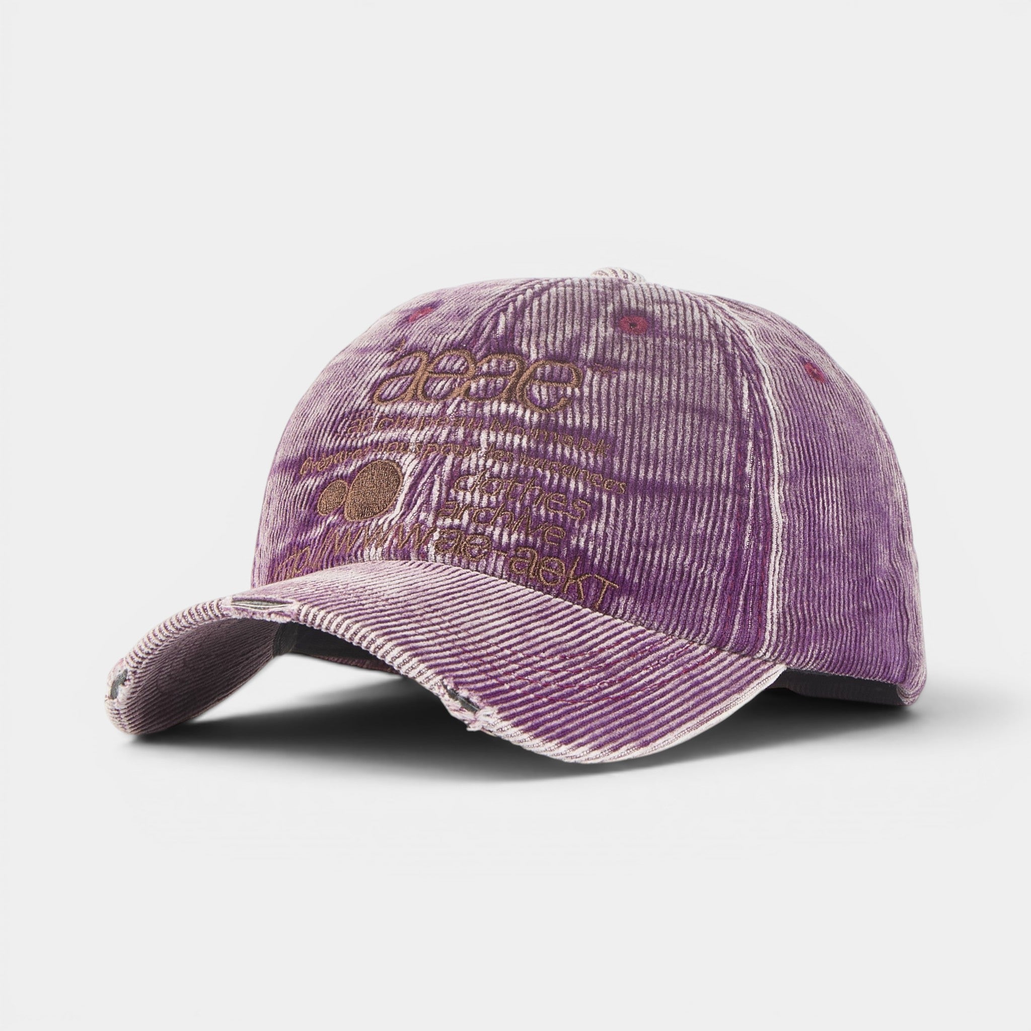 AEAE WASHED CORDUROY CAP