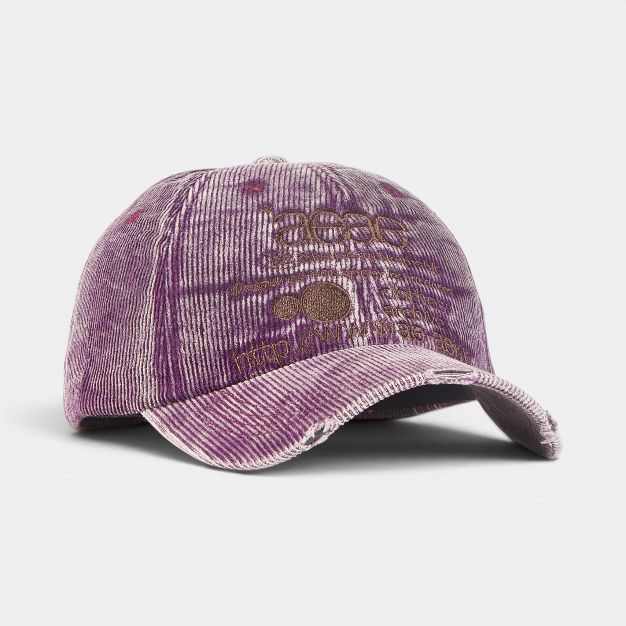 AEAE WASHED CORDUROY CAP