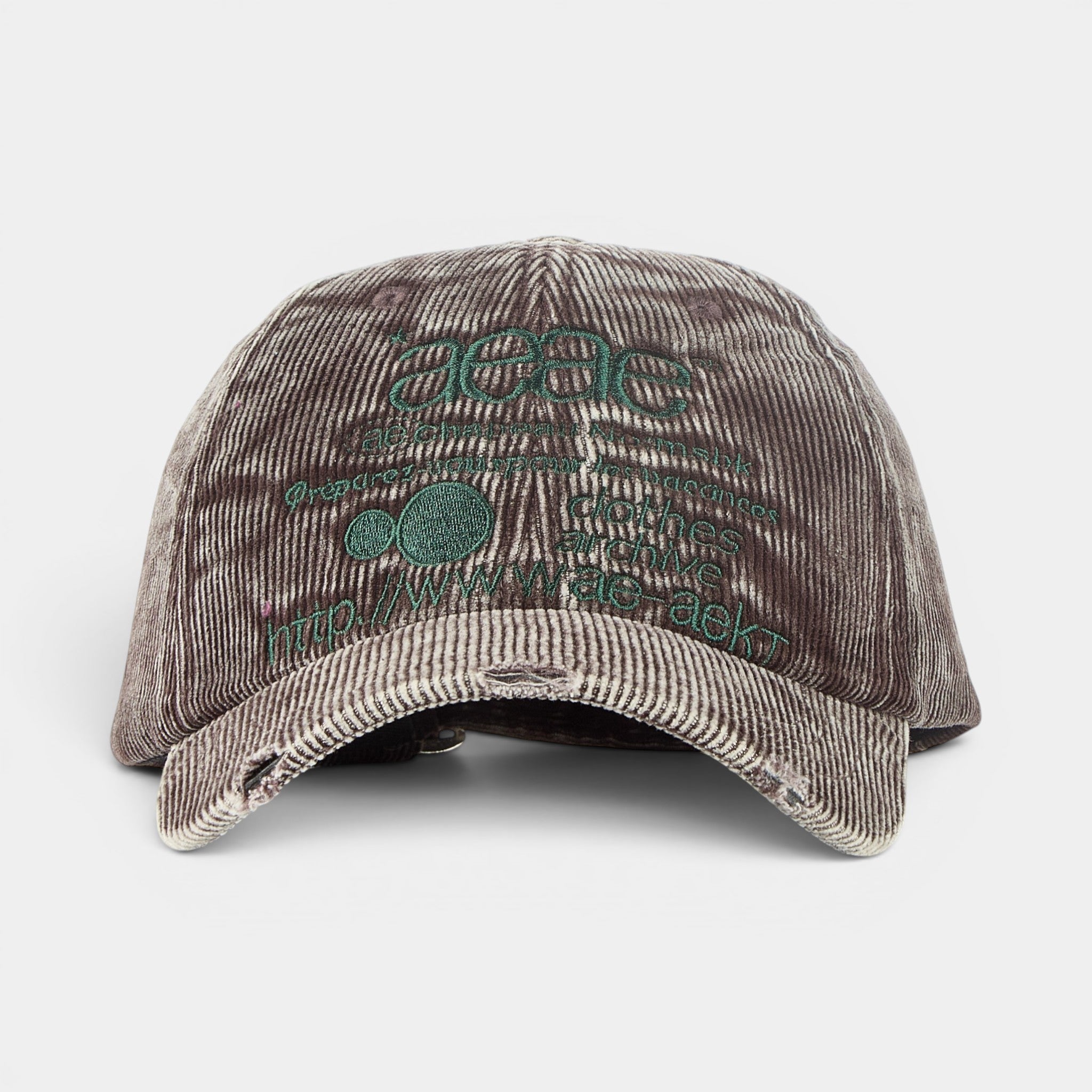 AEAE WASHED CORDUROY CAP