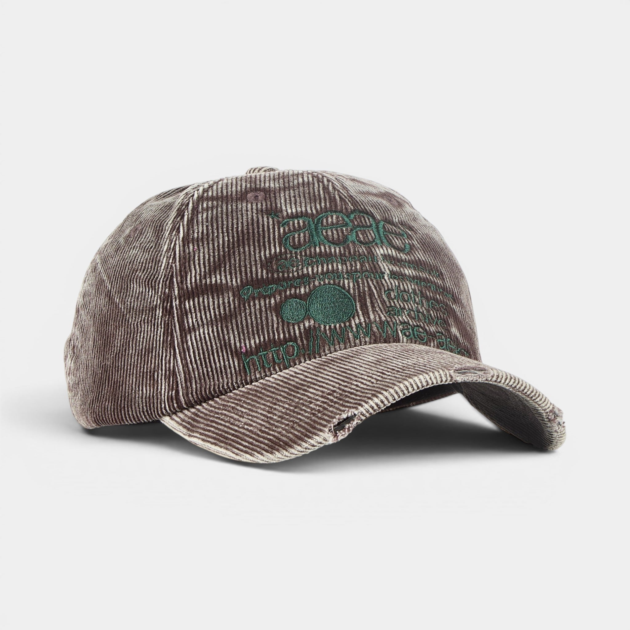 AEAE WASHED CORDUROY CAP