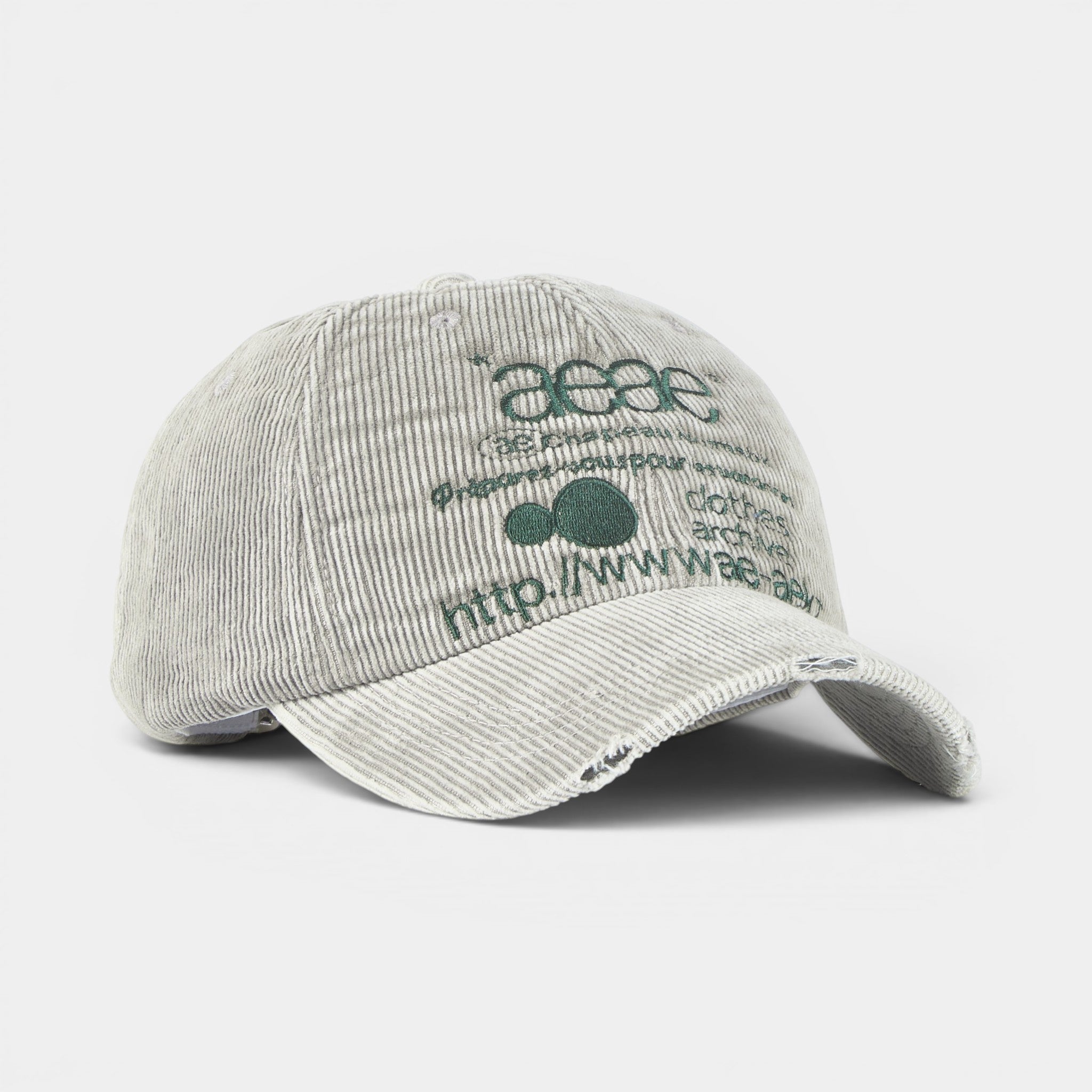 AEAE WASHED CORDUROY CAP